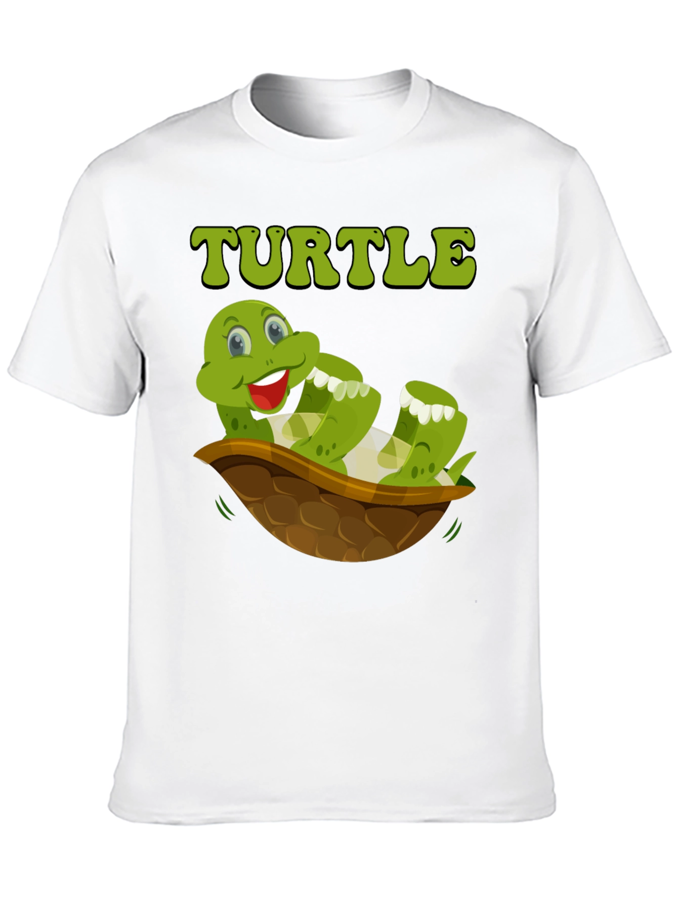 Funny Turtle T-Shirt - Cartoon Graphic Tee