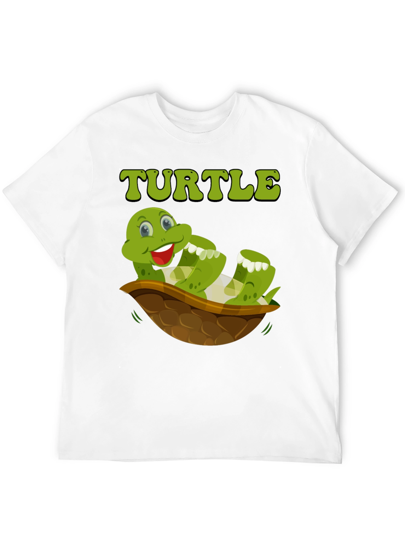 Funny Turtle T-Shirt - Cartoon Graphic Tee