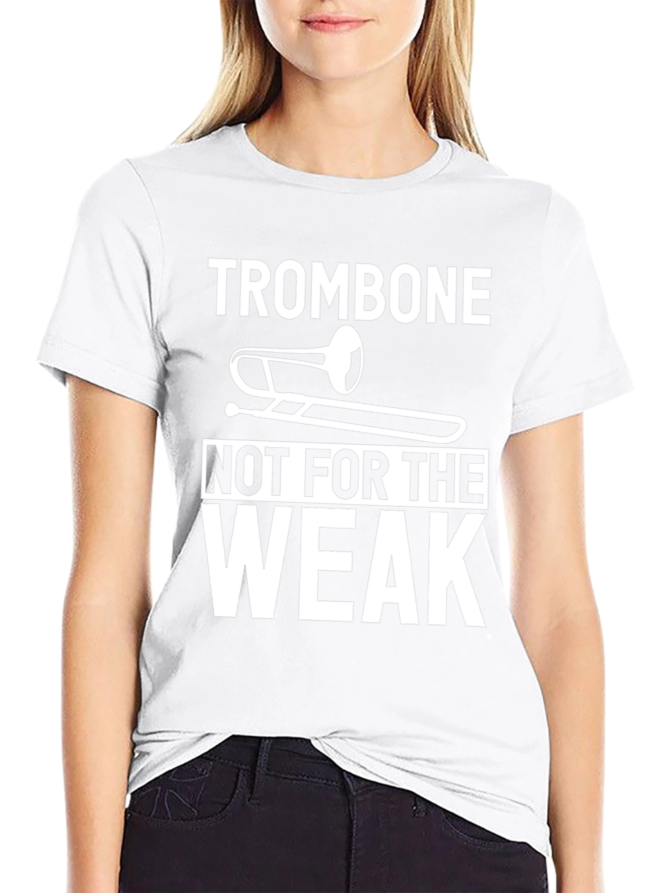 Trombone Not For The Weak Graphic Tee