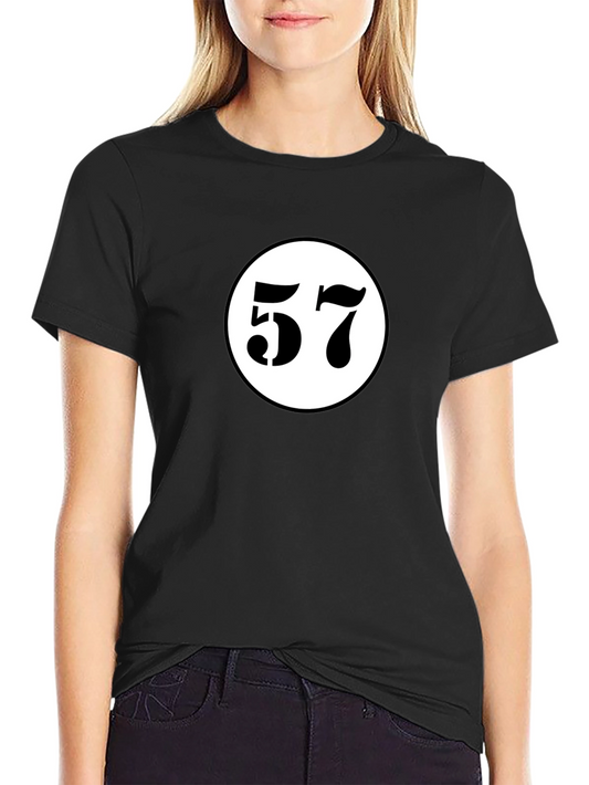 Retro 57 Racing T-Shirt - Black