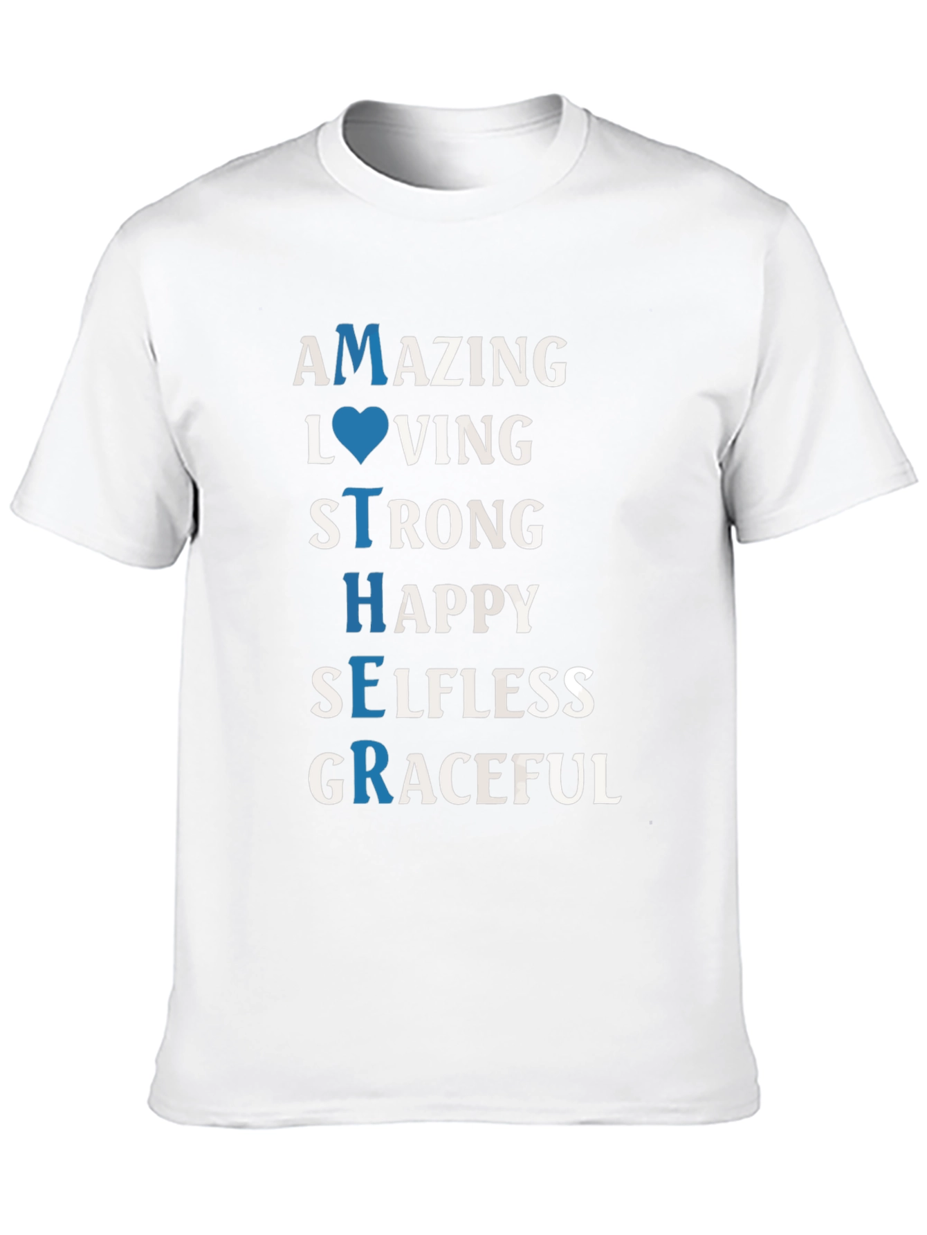 Mother Definition Graphic T-Shirt - Amazing Loving Strong