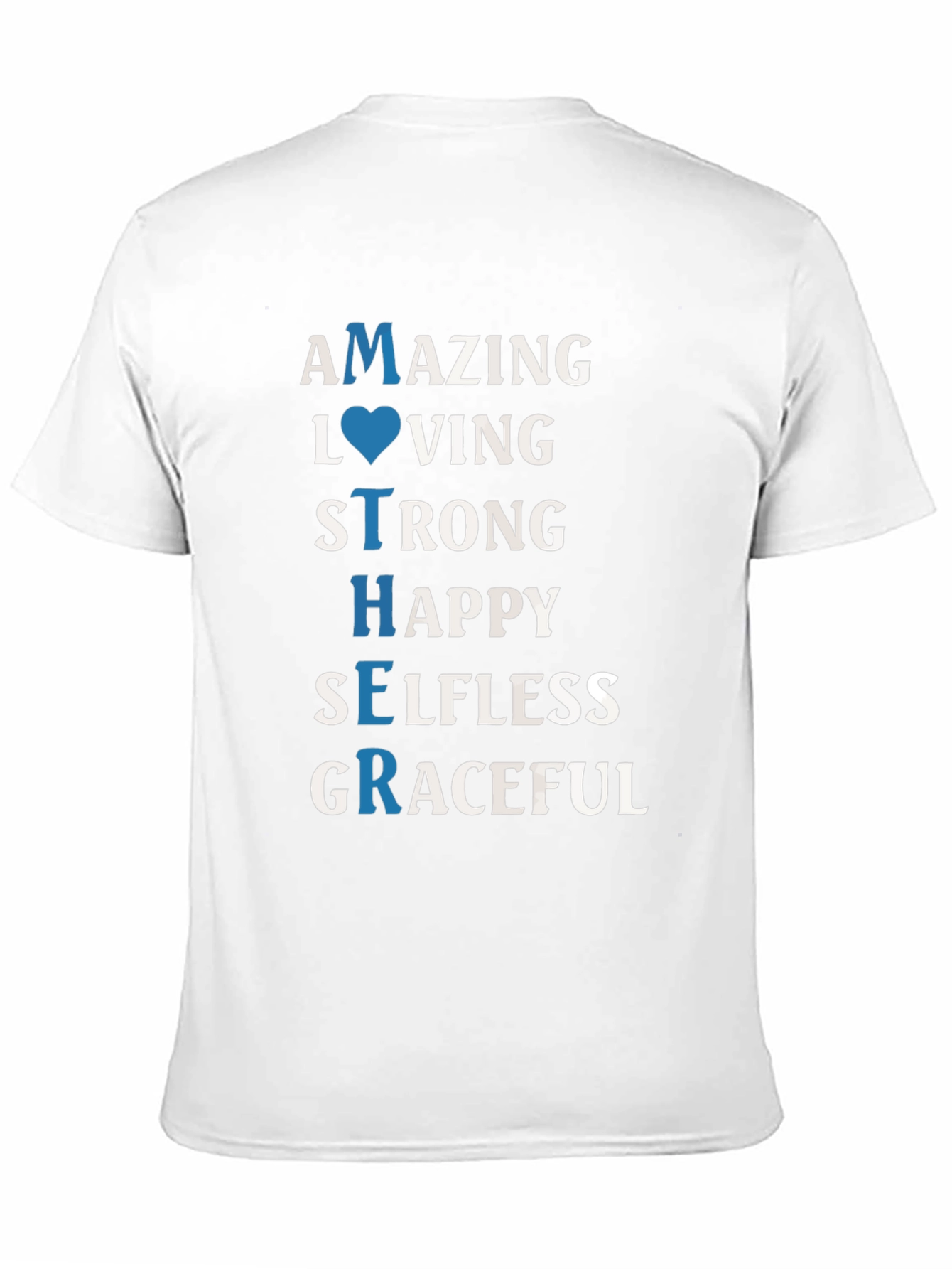 Mother Definition Graphic T-Shirt - Amazing Loving Strong