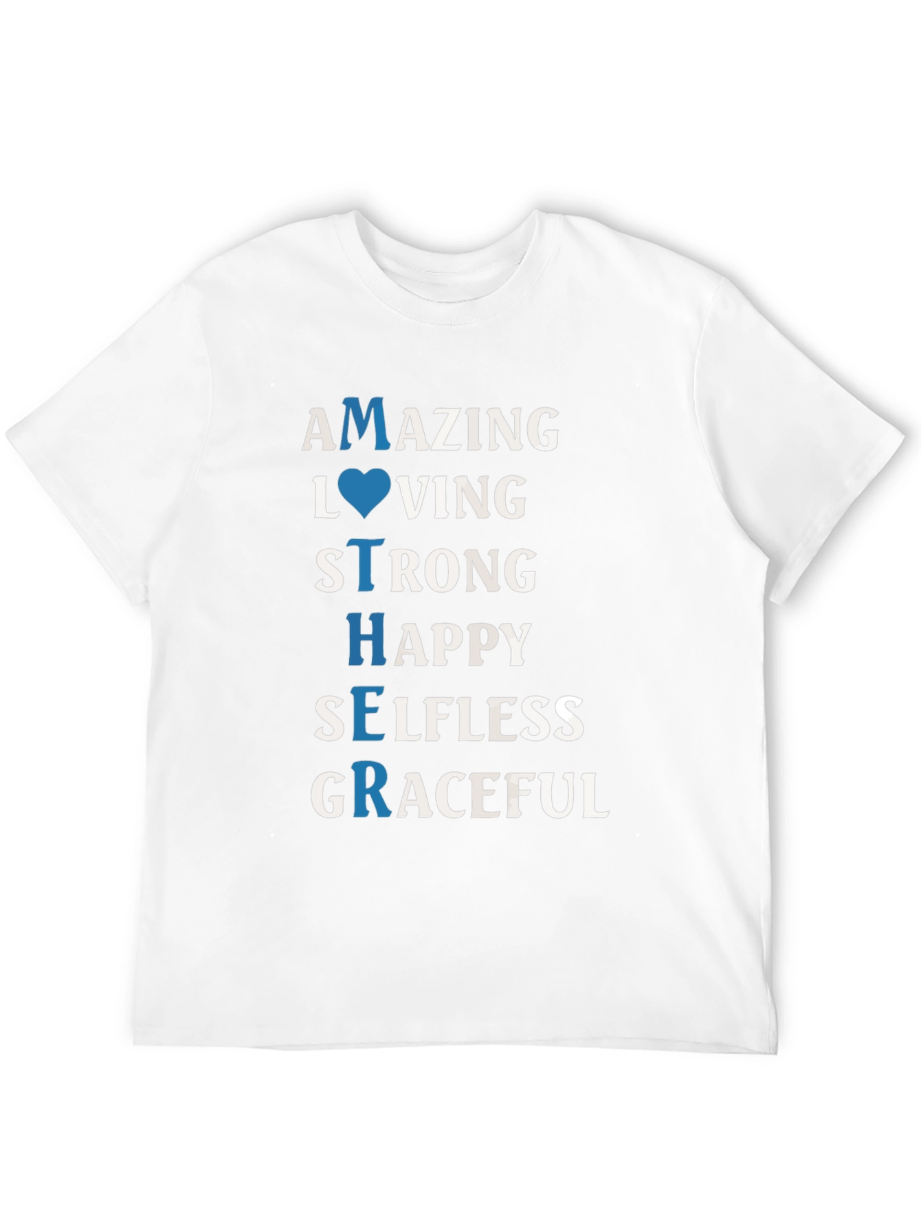 Mother Definition Graphic T-Shirt - Amazing Loving Strong