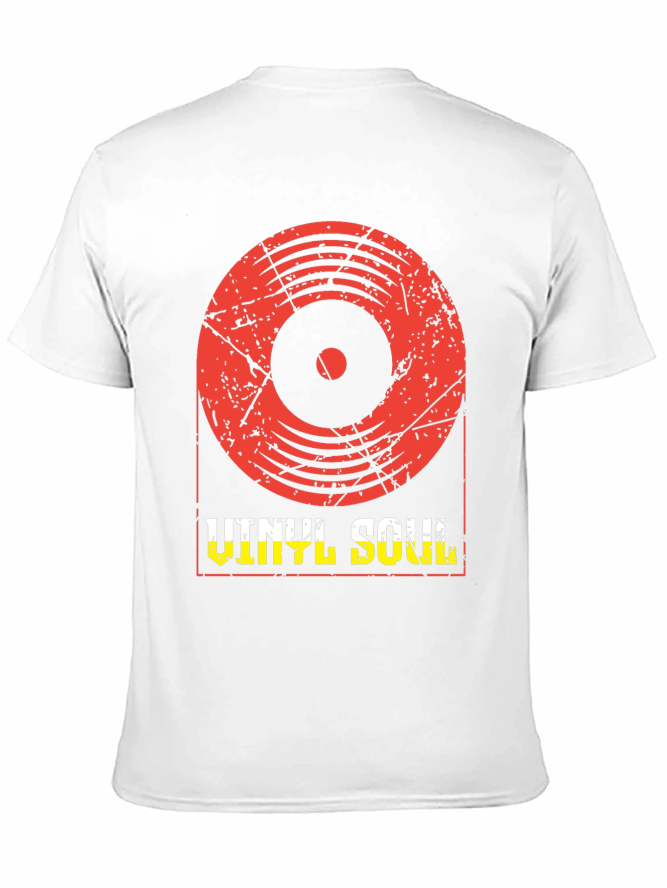 Vinyl Soul Graphic T-Shirt - Retro Music Tee