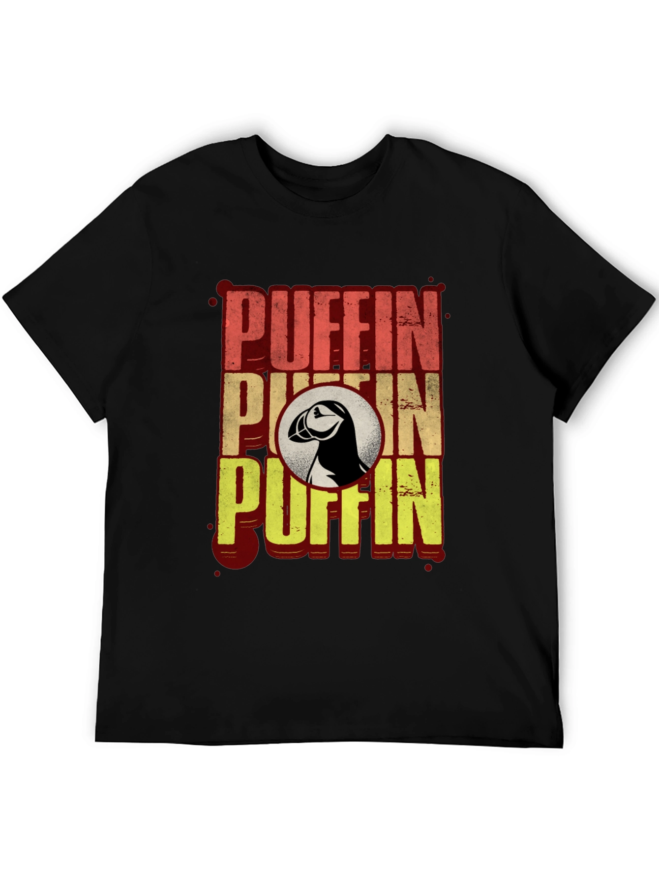 Puffin Graphic T-Shirt - Black