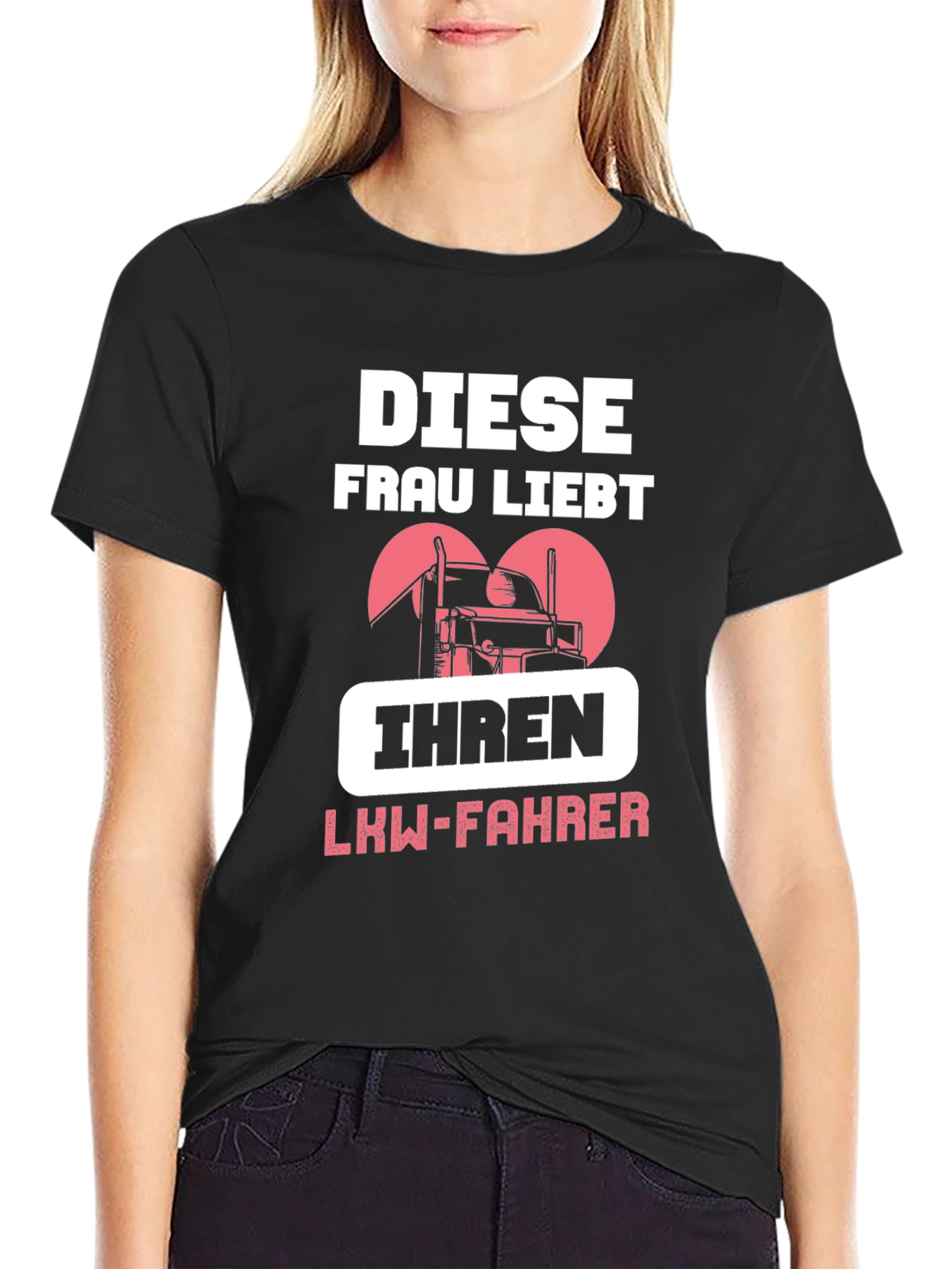 Diese Frau Liebt Ihren LKW-Fahrer T-Shirt