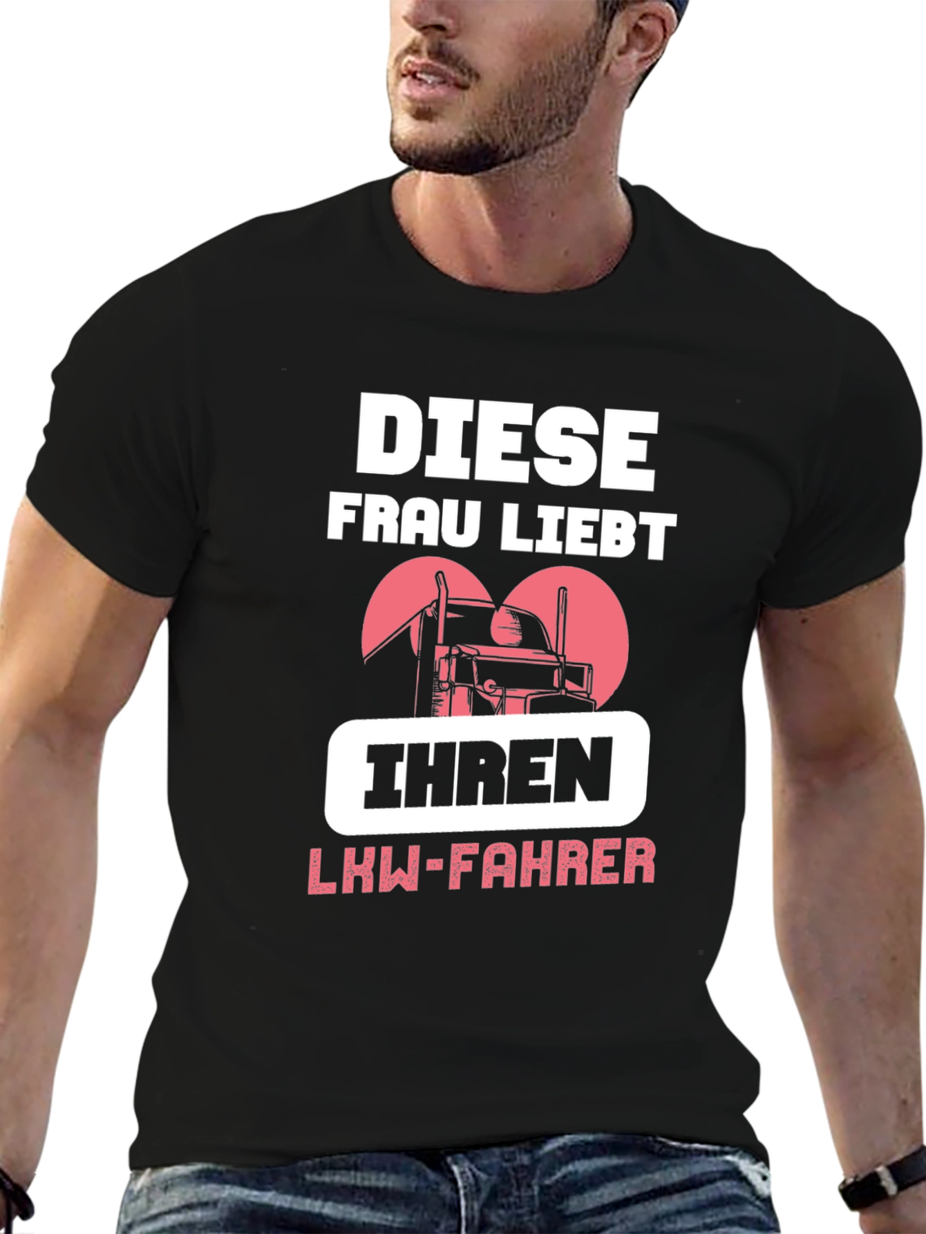 Diese Frau Liebt Ihren LKW-Fahrer T-Shirt
