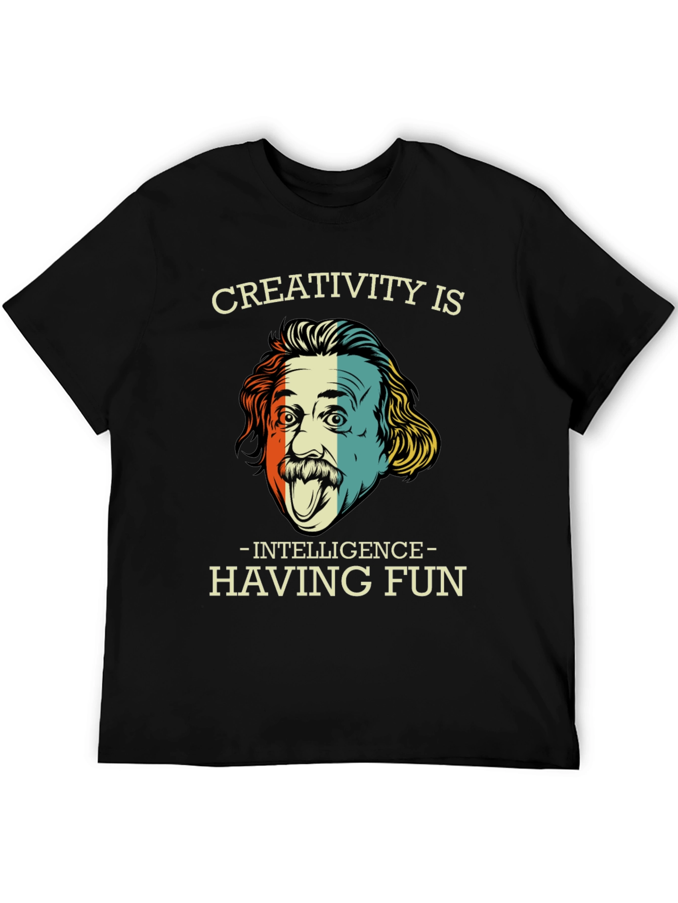 Creativity is Intelligence Funny Graphic T-Shirt