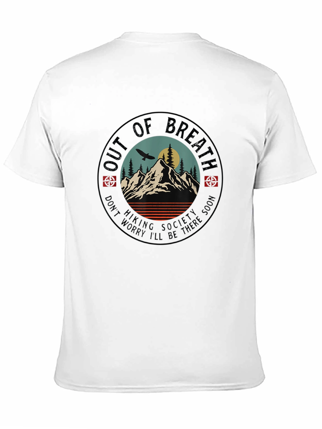 Out of Breath Hiking Society Tee