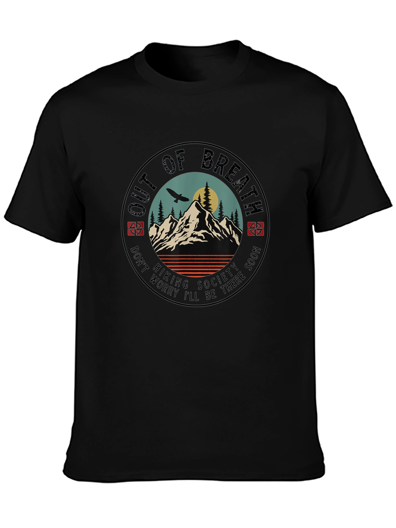 Out of Breath Hiking Society Tee