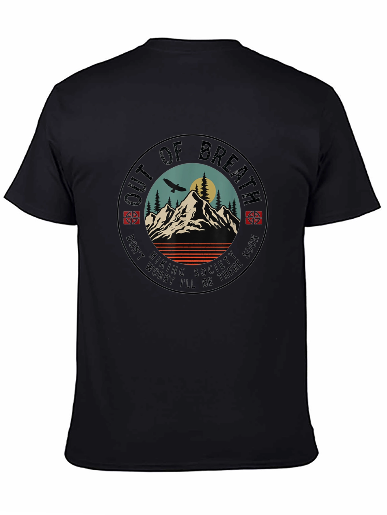 Out of Breath Hiking Society Tee