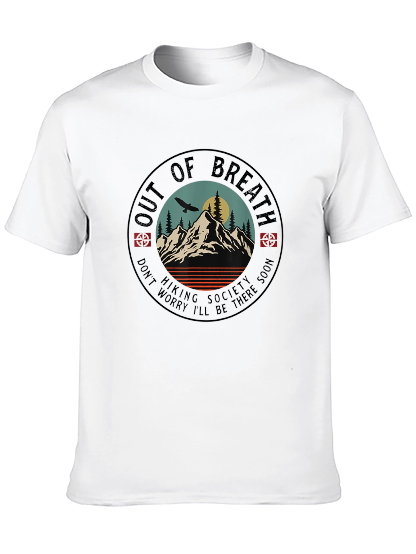 Out of Breath Hiking Society Tee