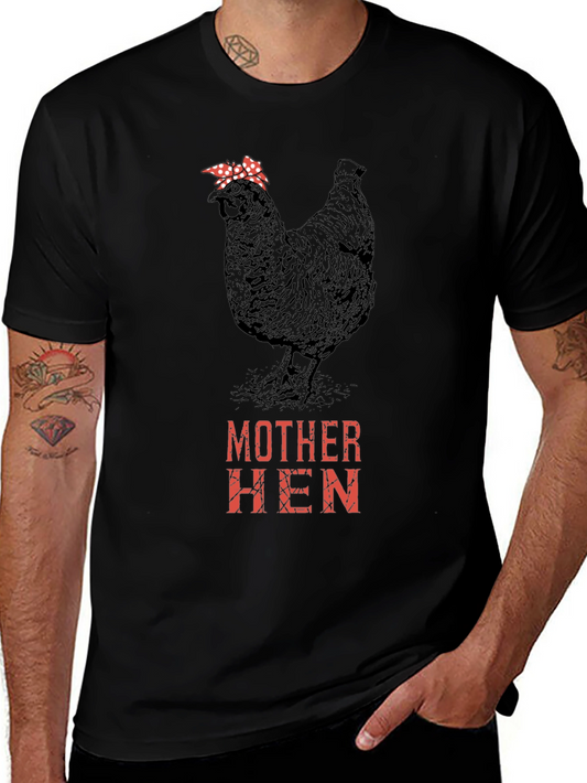 Mother Hen T-Shirt - Novelty Chicken Tee