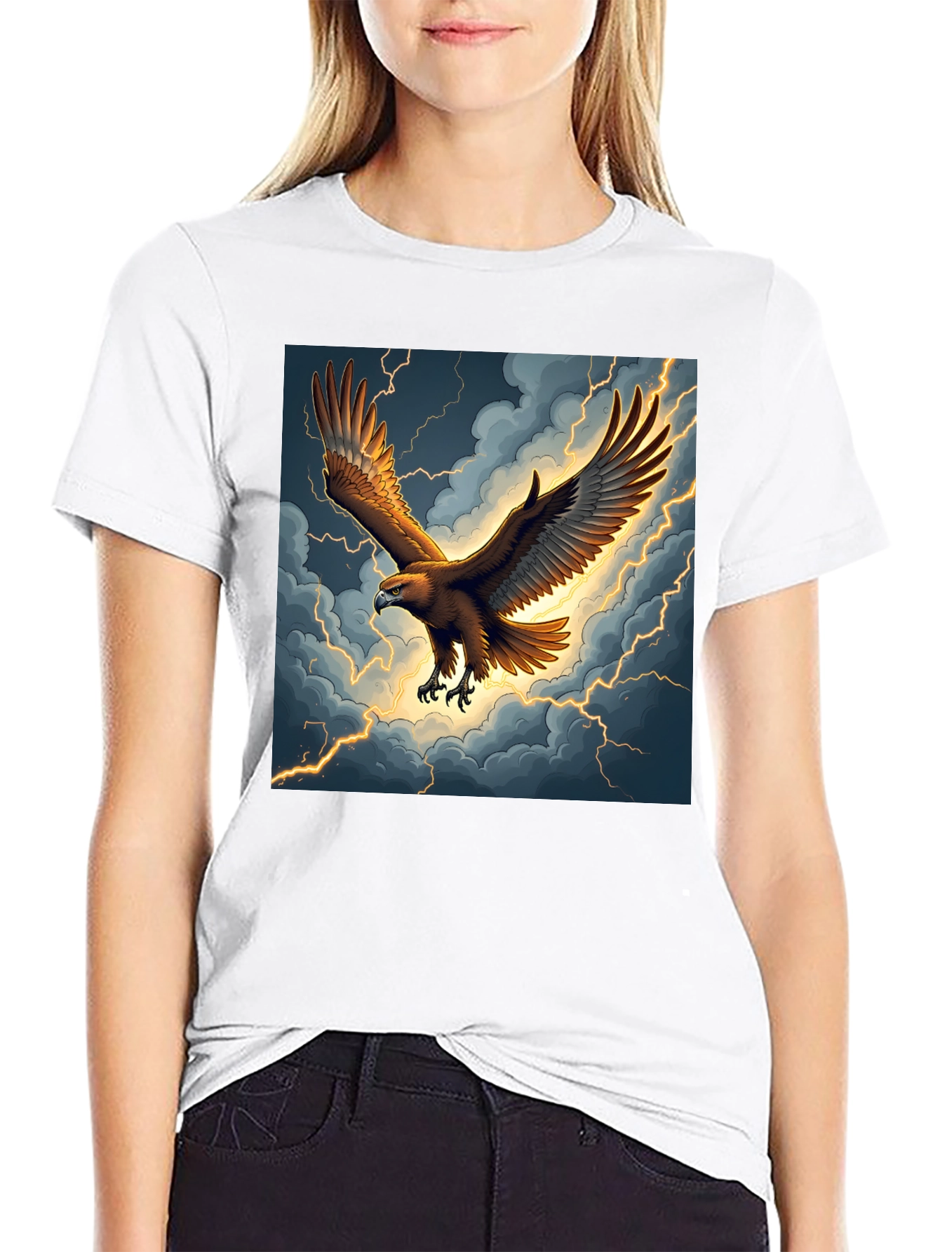 Eagle Storm Graphic T-Shirt