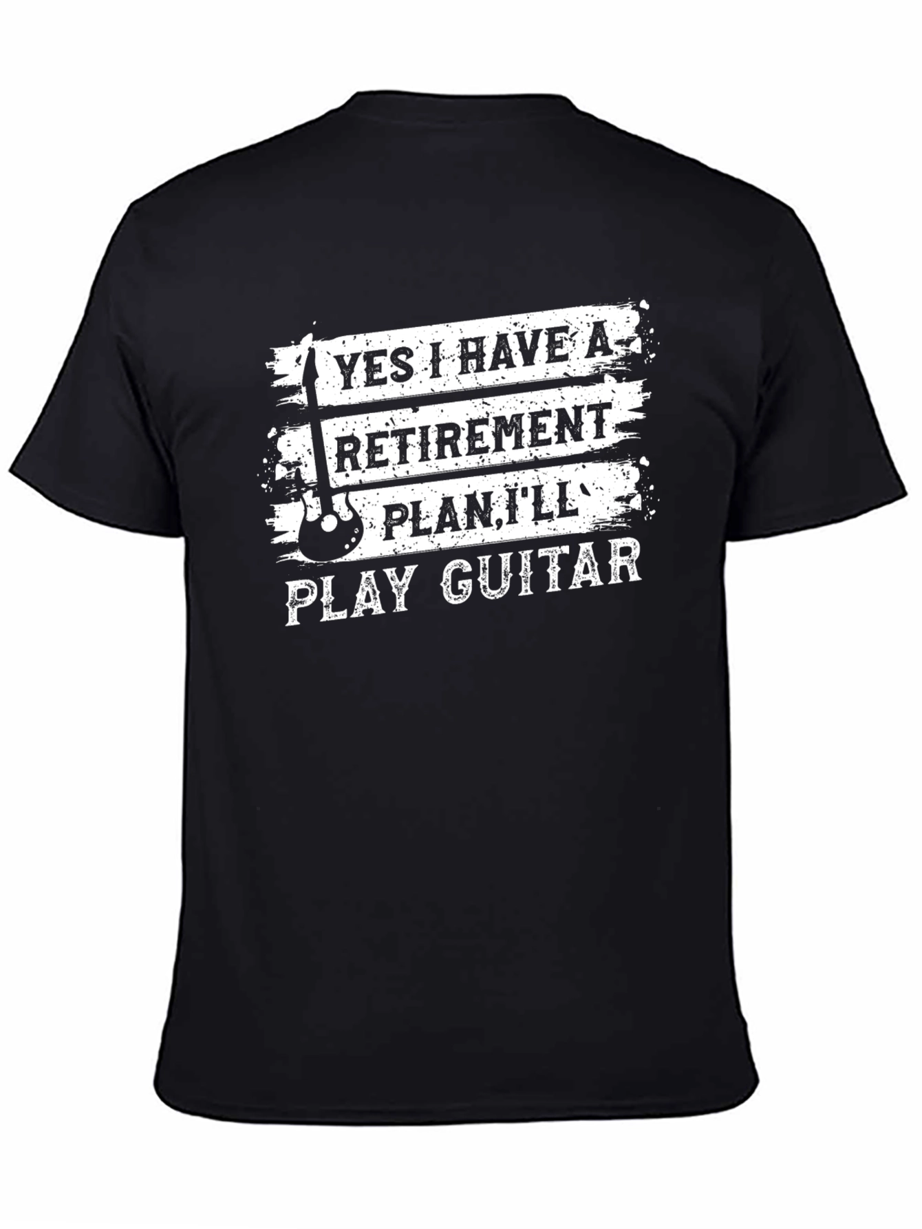 Retirement Plan Guitar T-Shirt