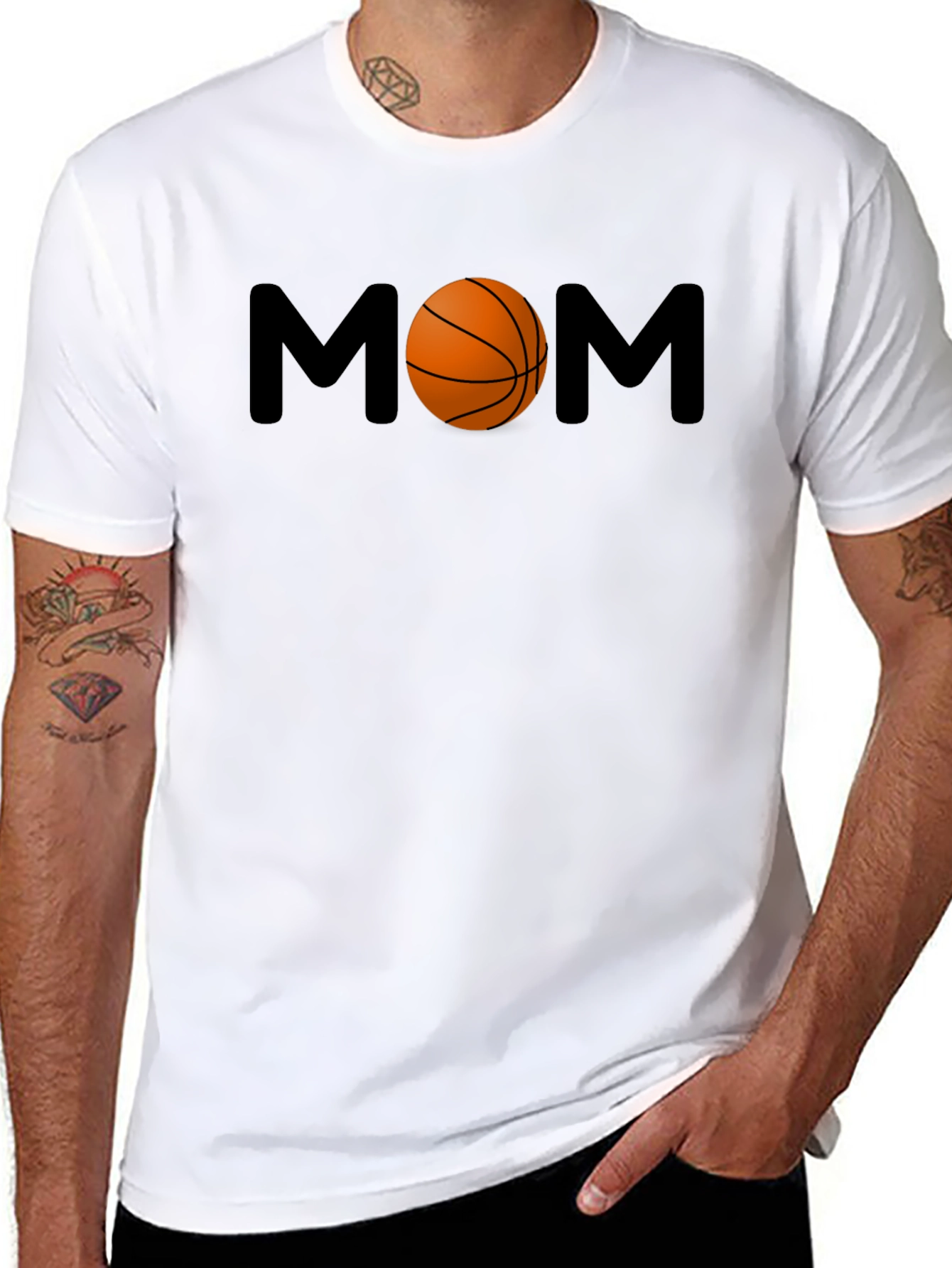 Basketball Mom Graphic Tee