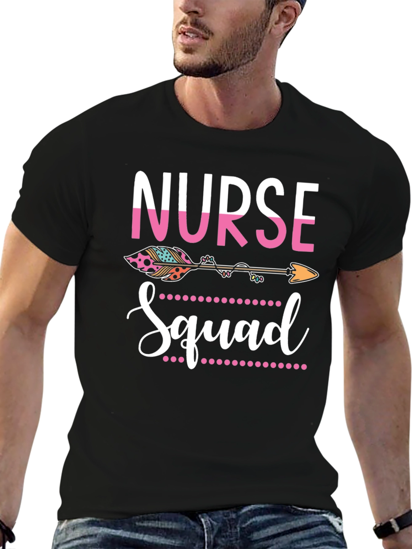 Nurse Squad Graphic Tee - Comfort and Style