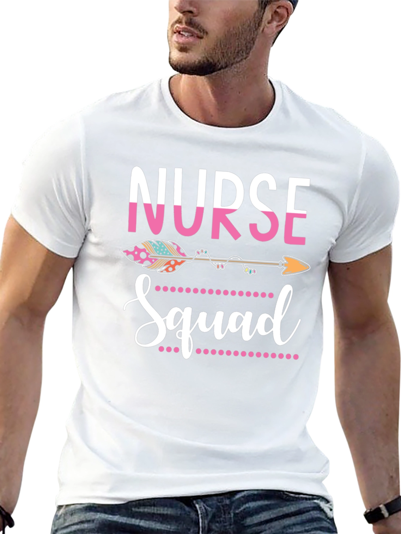 Nurse Squad Graphic Tee - Comfort and Style