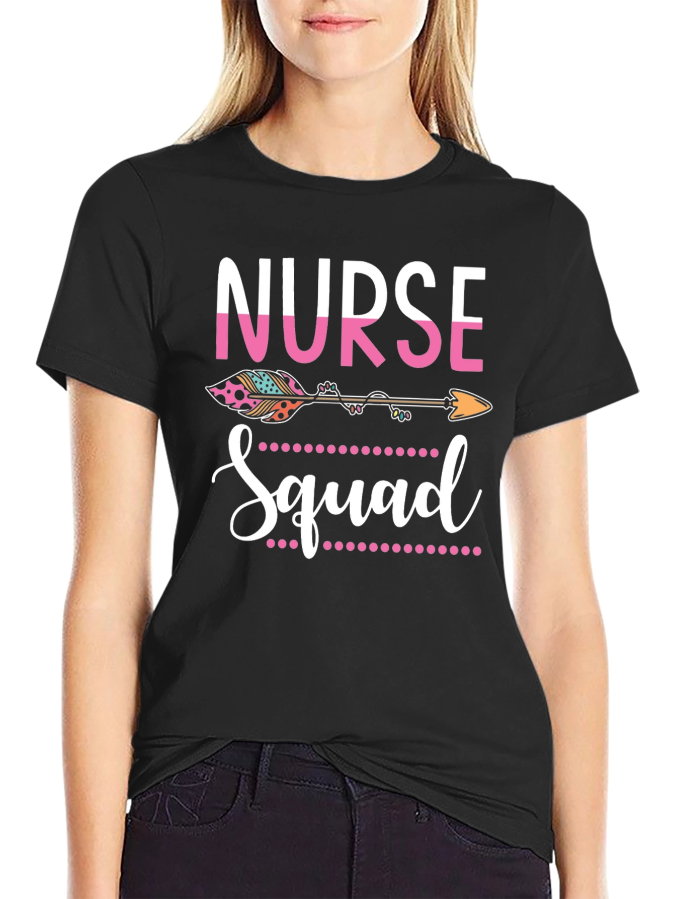Nurse Squad Graphic Tee - Comfort and Style