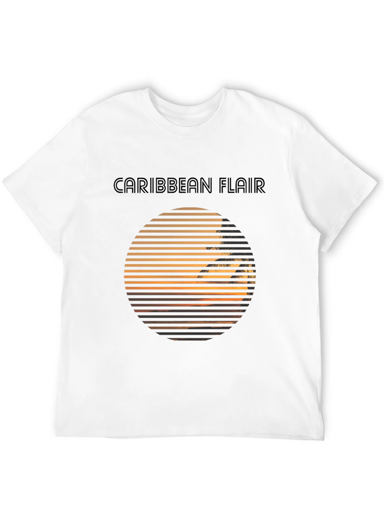 Caribbean Flair Graphic T-Shirt