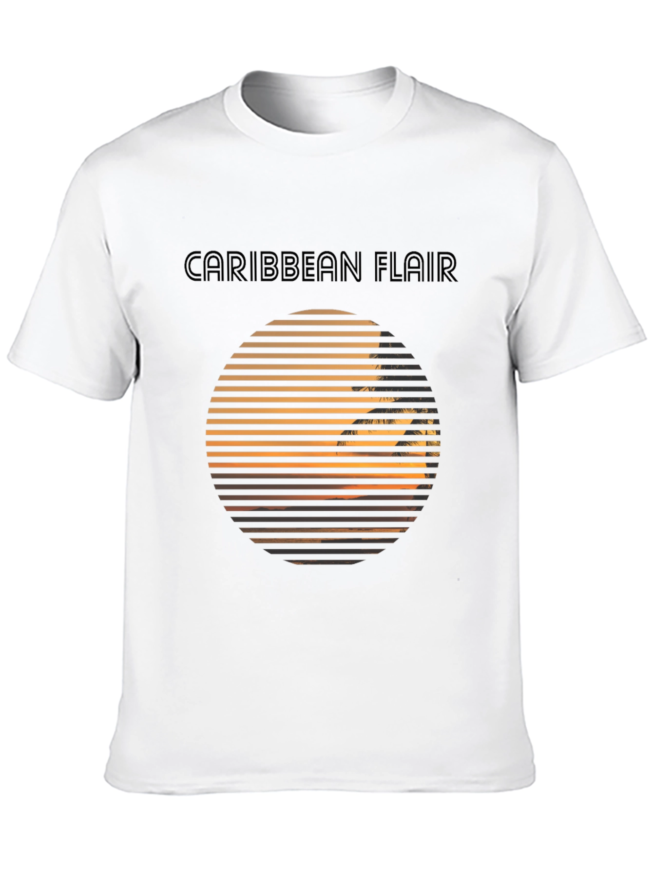 Caribbean Flair Graphic T-Shirt