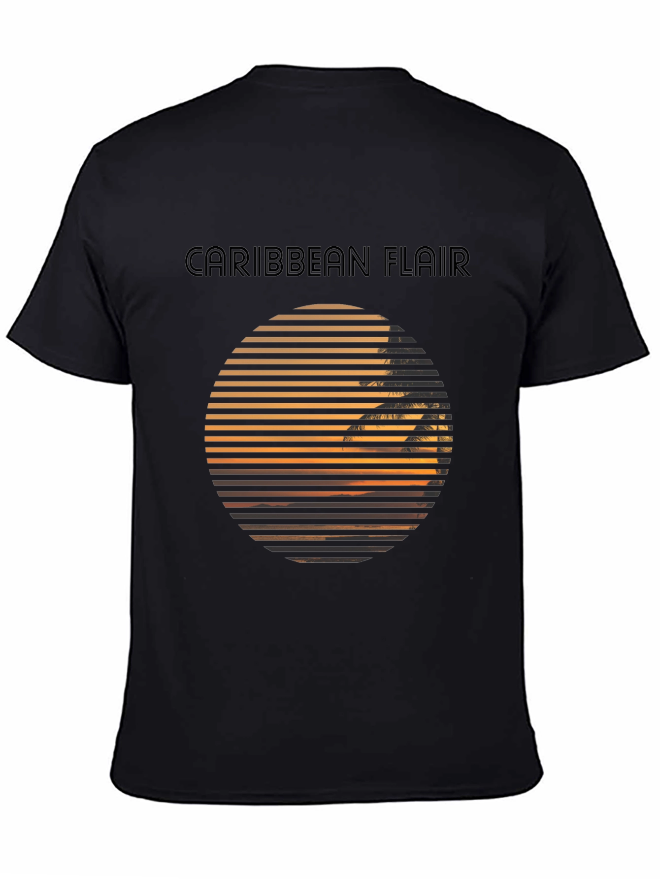 Caribbean Flair Graphic T-Shirt