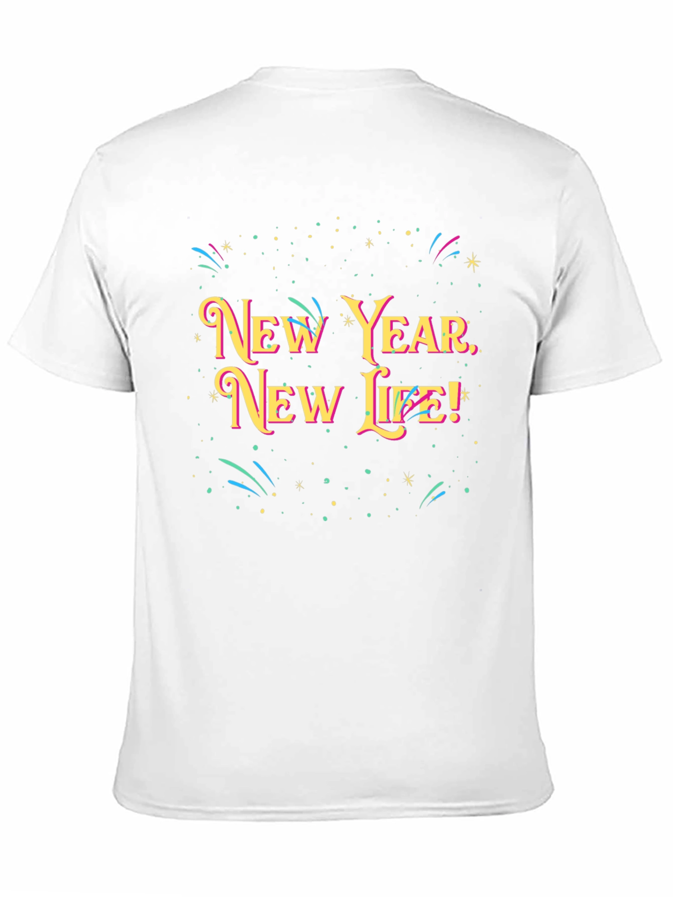 New Year New Life Graphic Tee