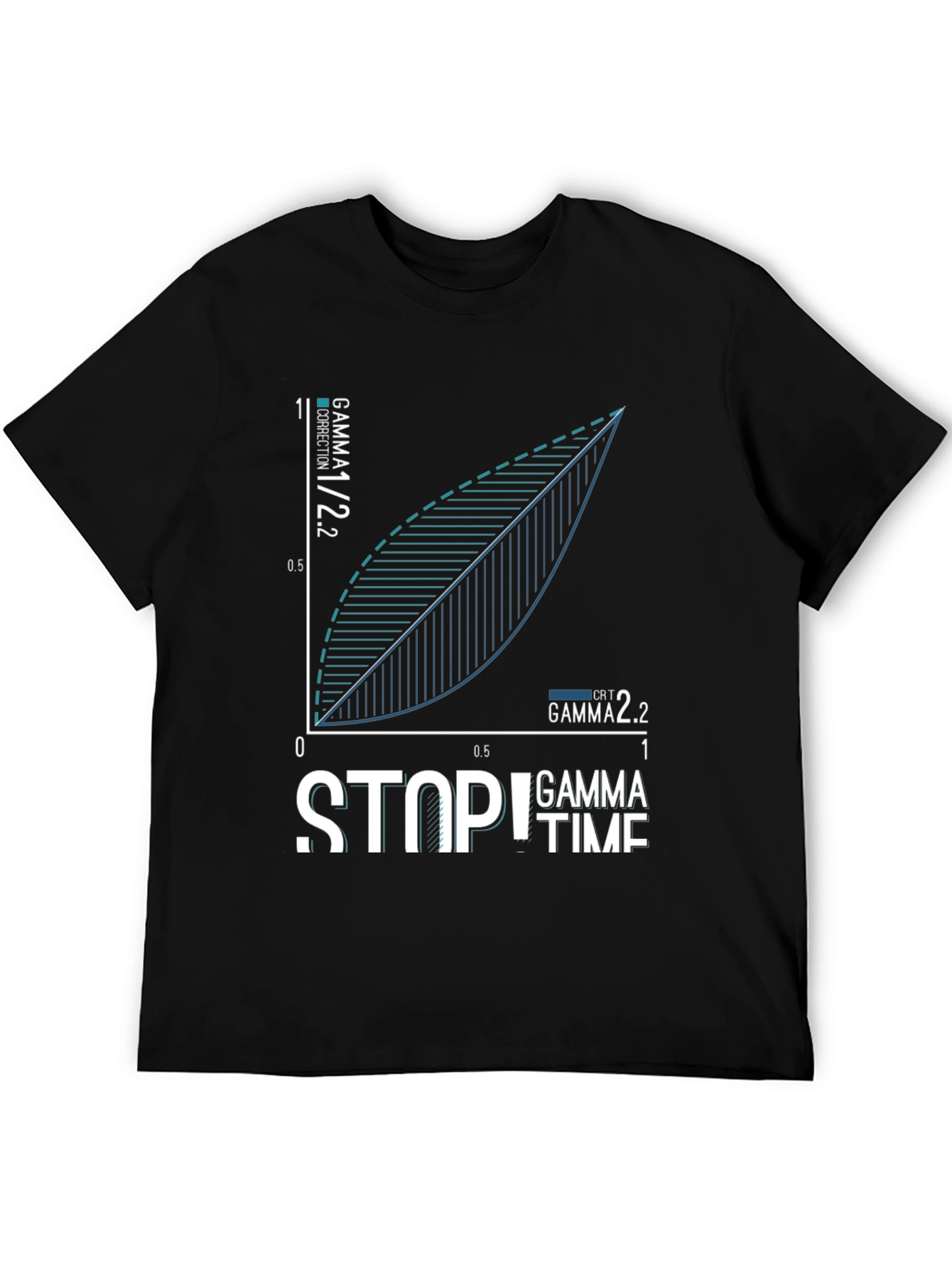 Stop! Gamma Time T-Shirt - Curve Graphic Tee