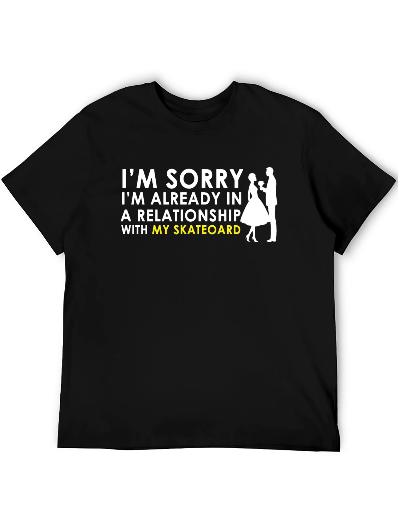 Skateboard Relationship Graphic Tee