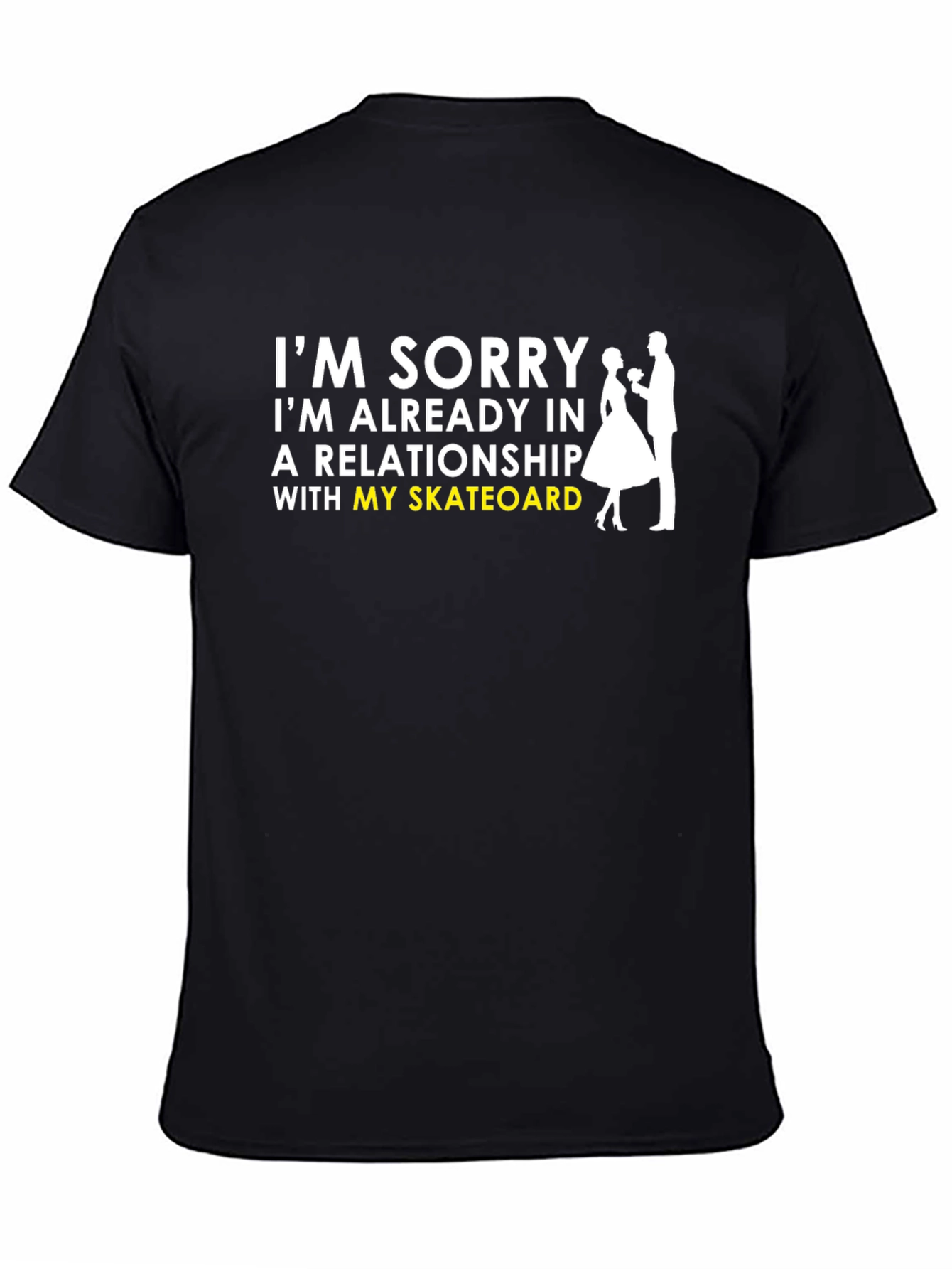 Skateboard Relationship Graphic Tee