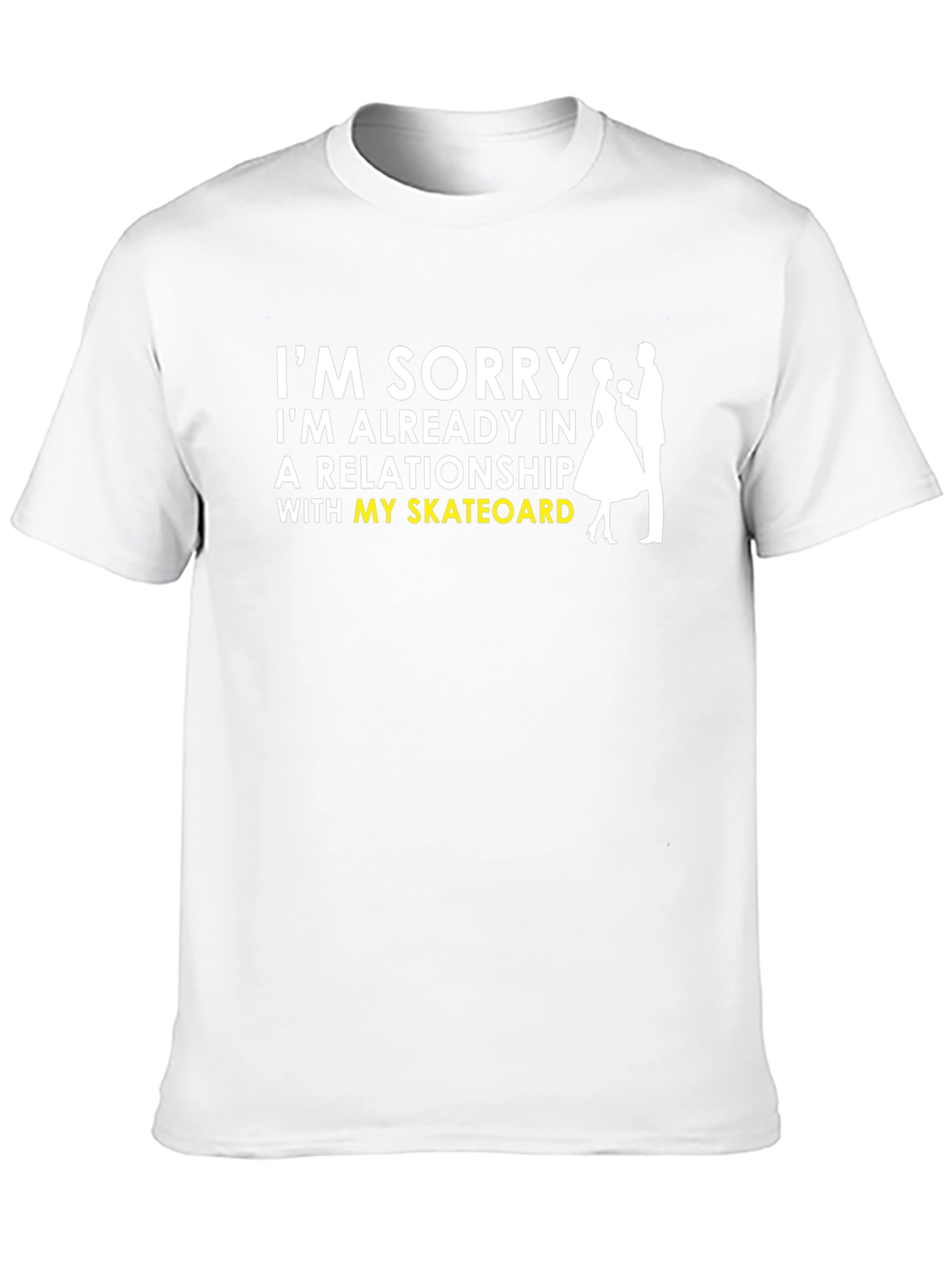 Skateboard Relationship Graphic Tee
