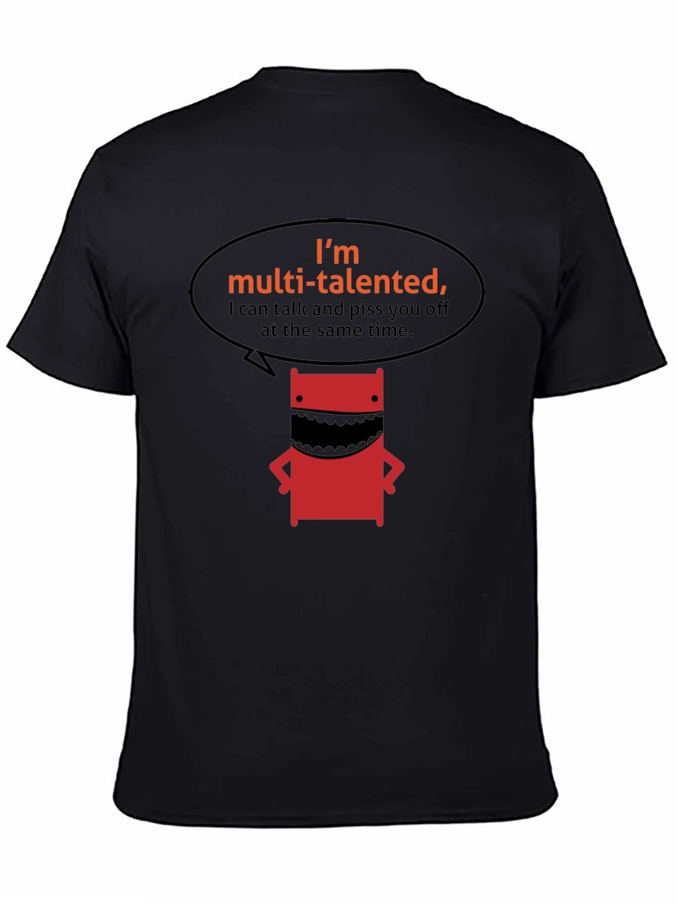 Multi-Talented Graphic Tee - Black
