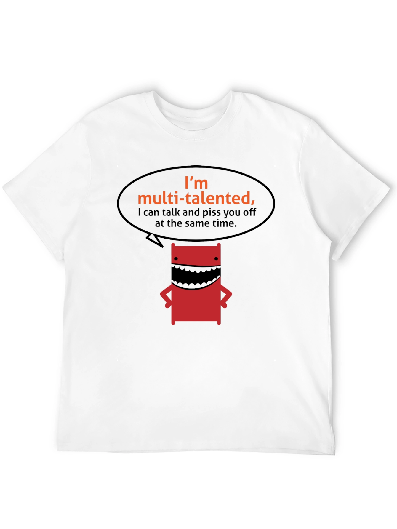 Multi-Talented Graphic Tee - Black