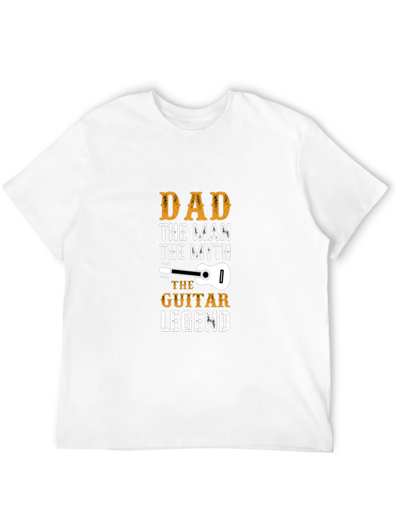 Dad Guitar Legend Black T-Shirt