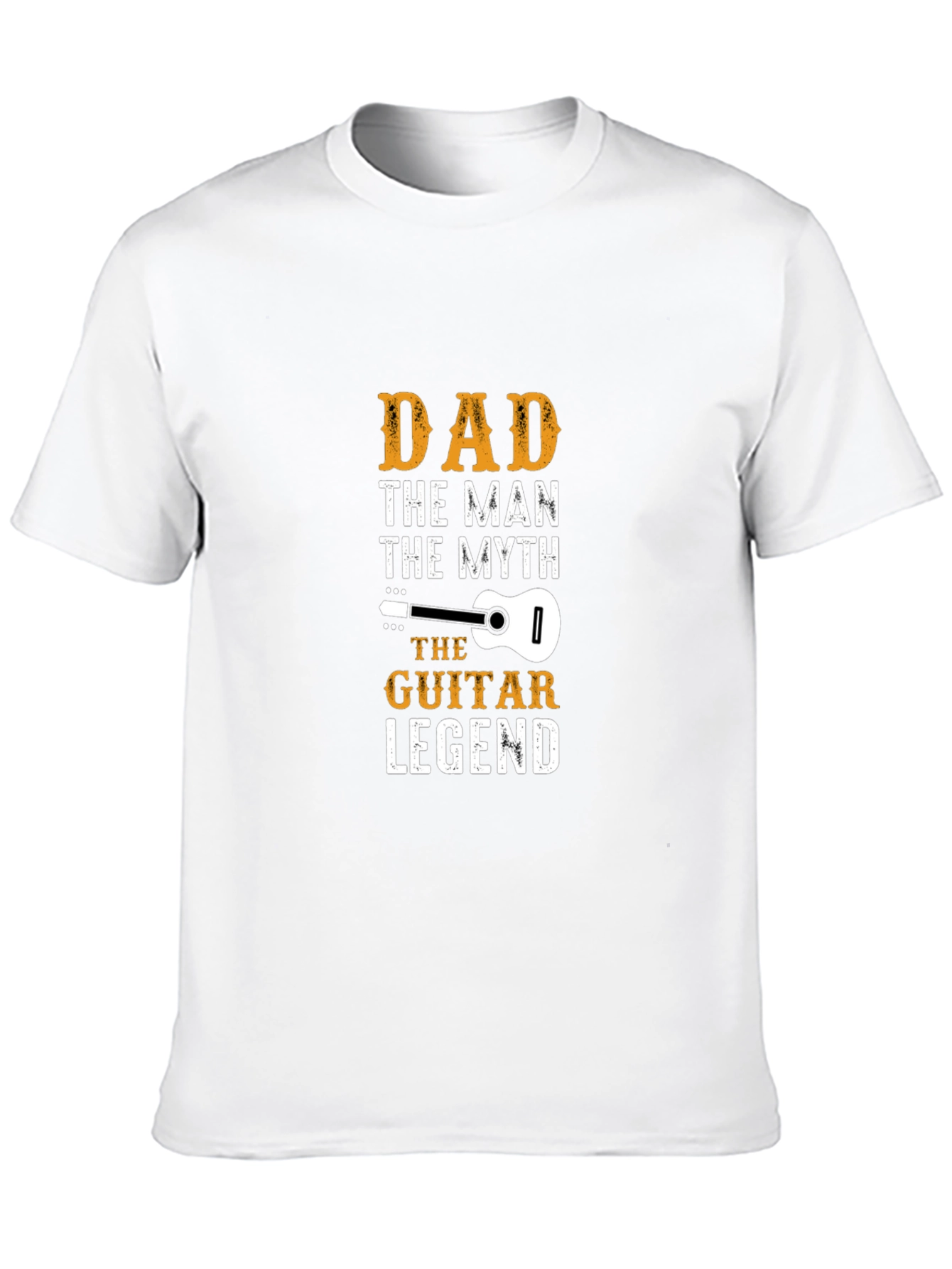 Dad Guitar Legend Black T-Shirt