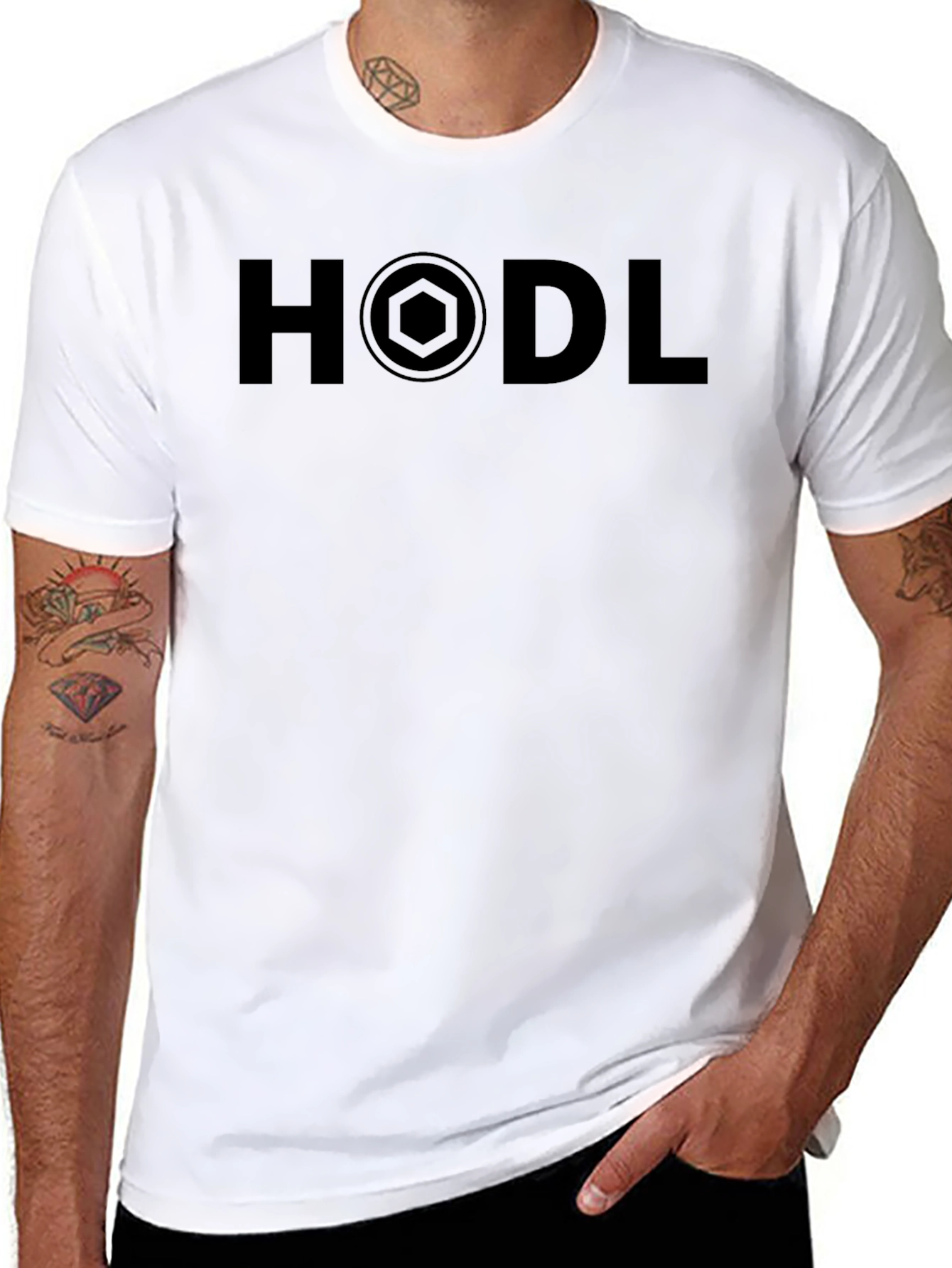 HODL Crypto T-Shirt - Black
