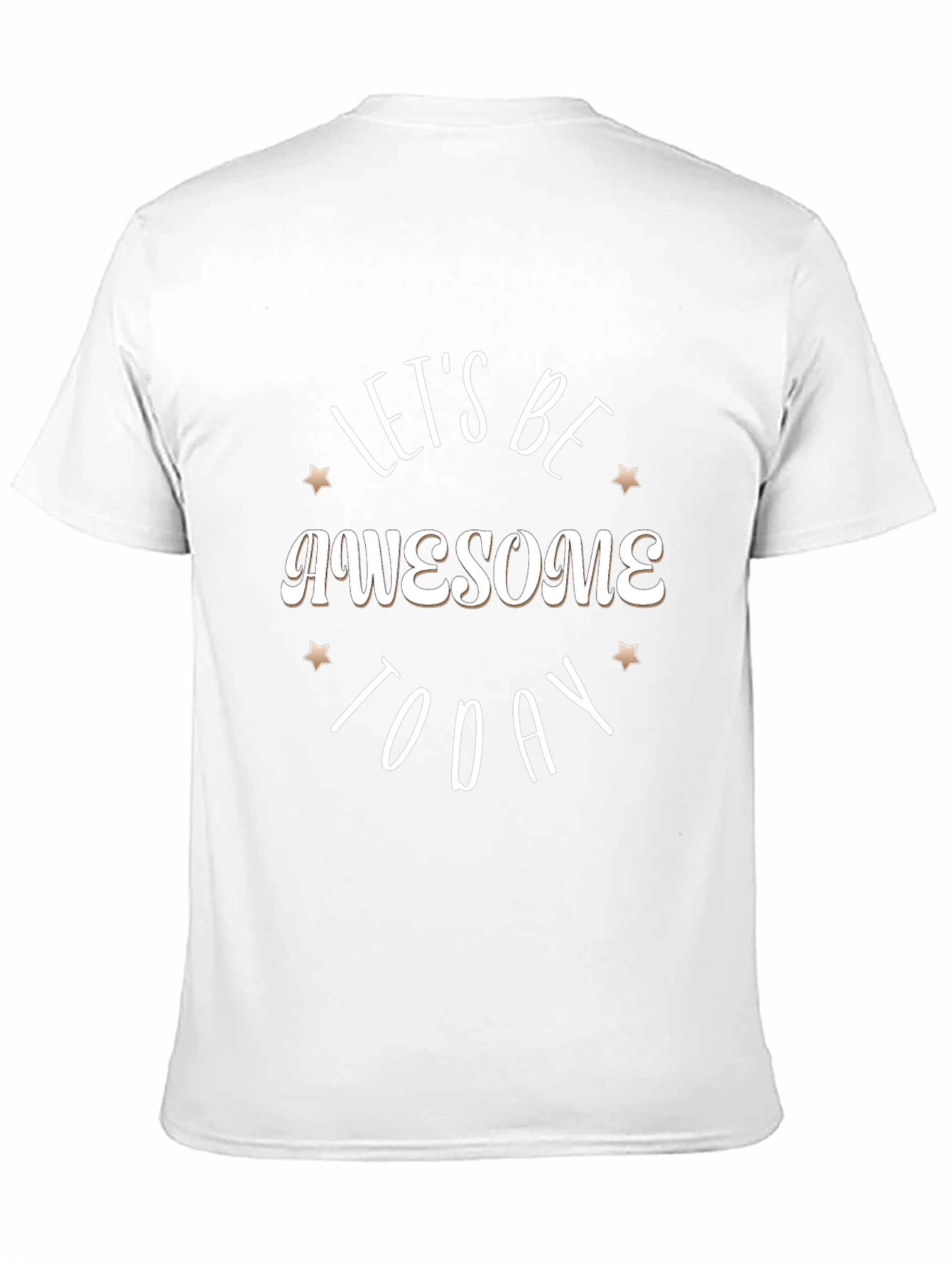 Awesome Today Graphic Tee - Trendy Black T-Shirt