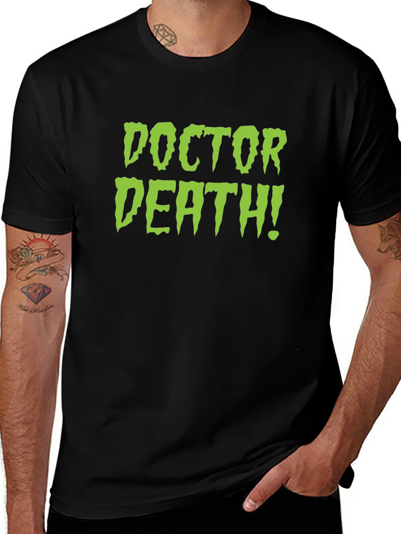 Doctor Death! Black T-Shirt