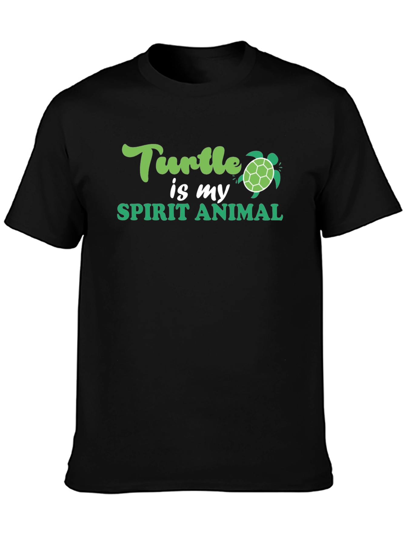 Turtle Spirit Animal Graphic T-Shirt