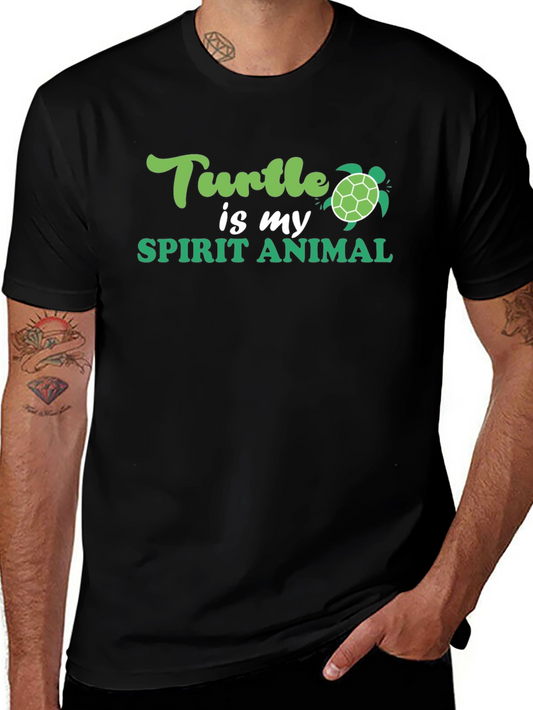 Turtle Spirit Animal Graphic T-Shirt