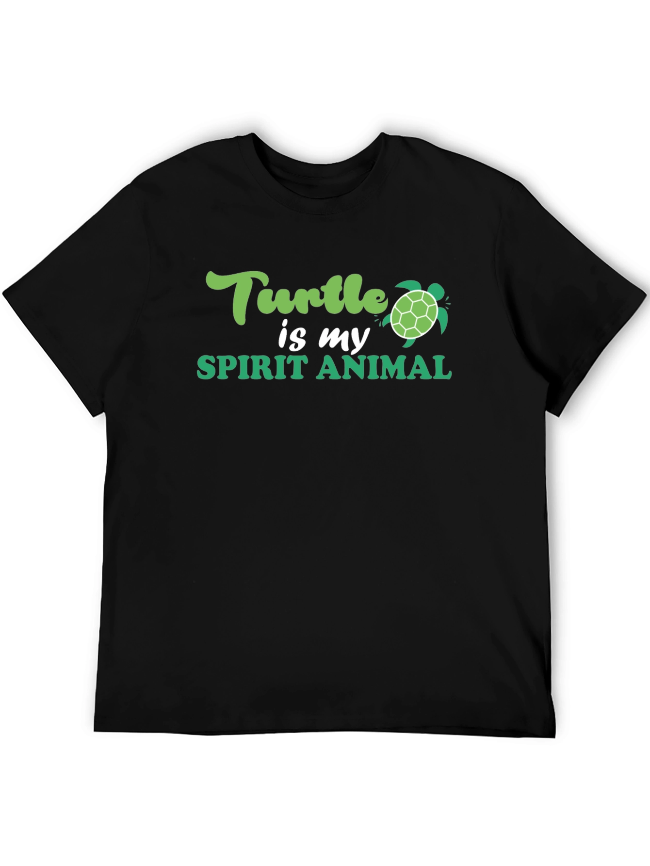 Turtle Spirit Animal Graphic T-Shirt