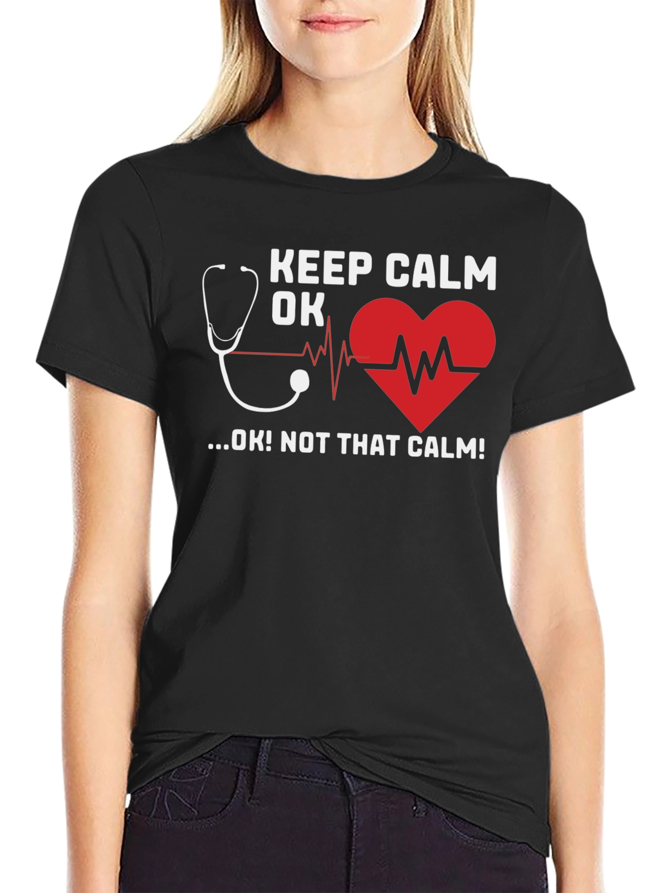 Keep Calm OK T-Shirt - Medical Humor Tee