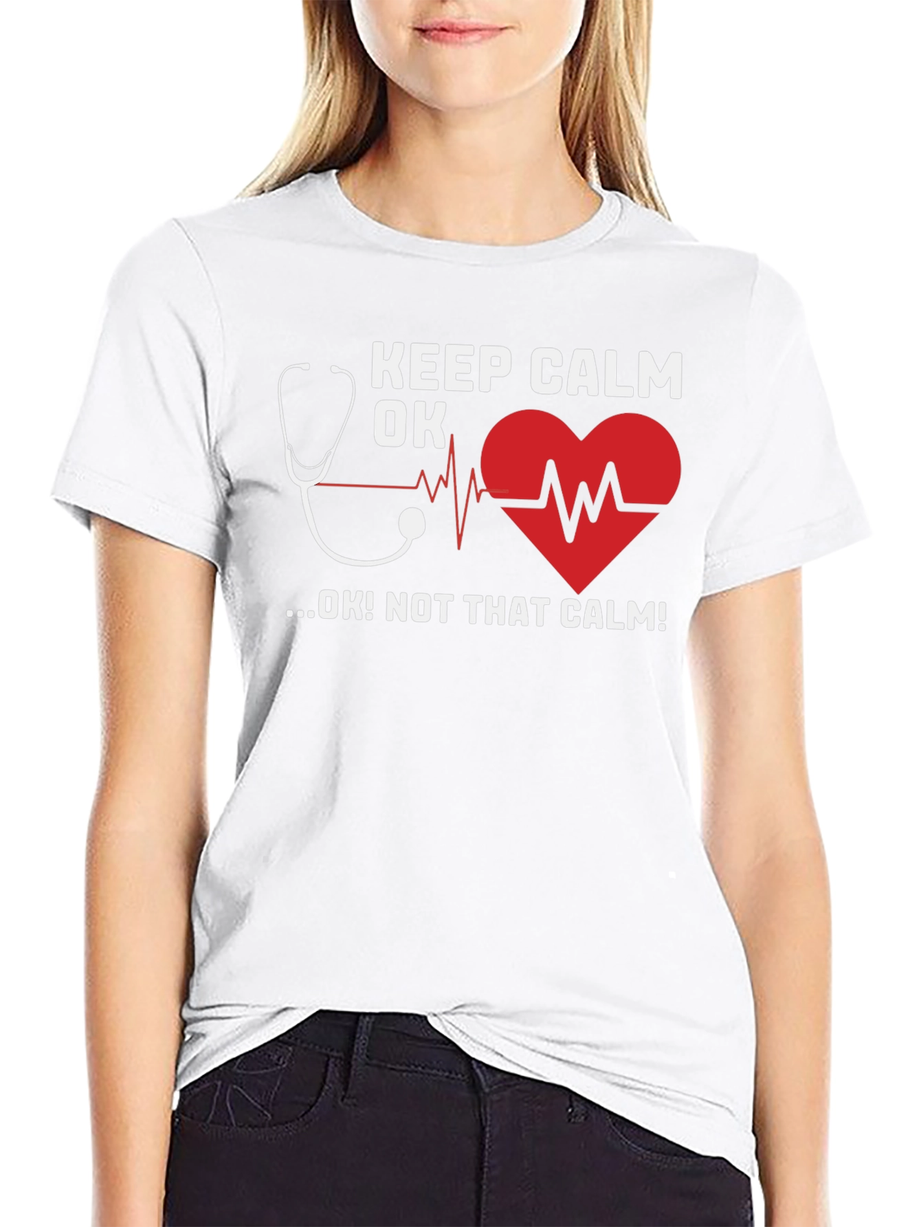 Keep Calm OK T-Shirt - Medical Humor Tee