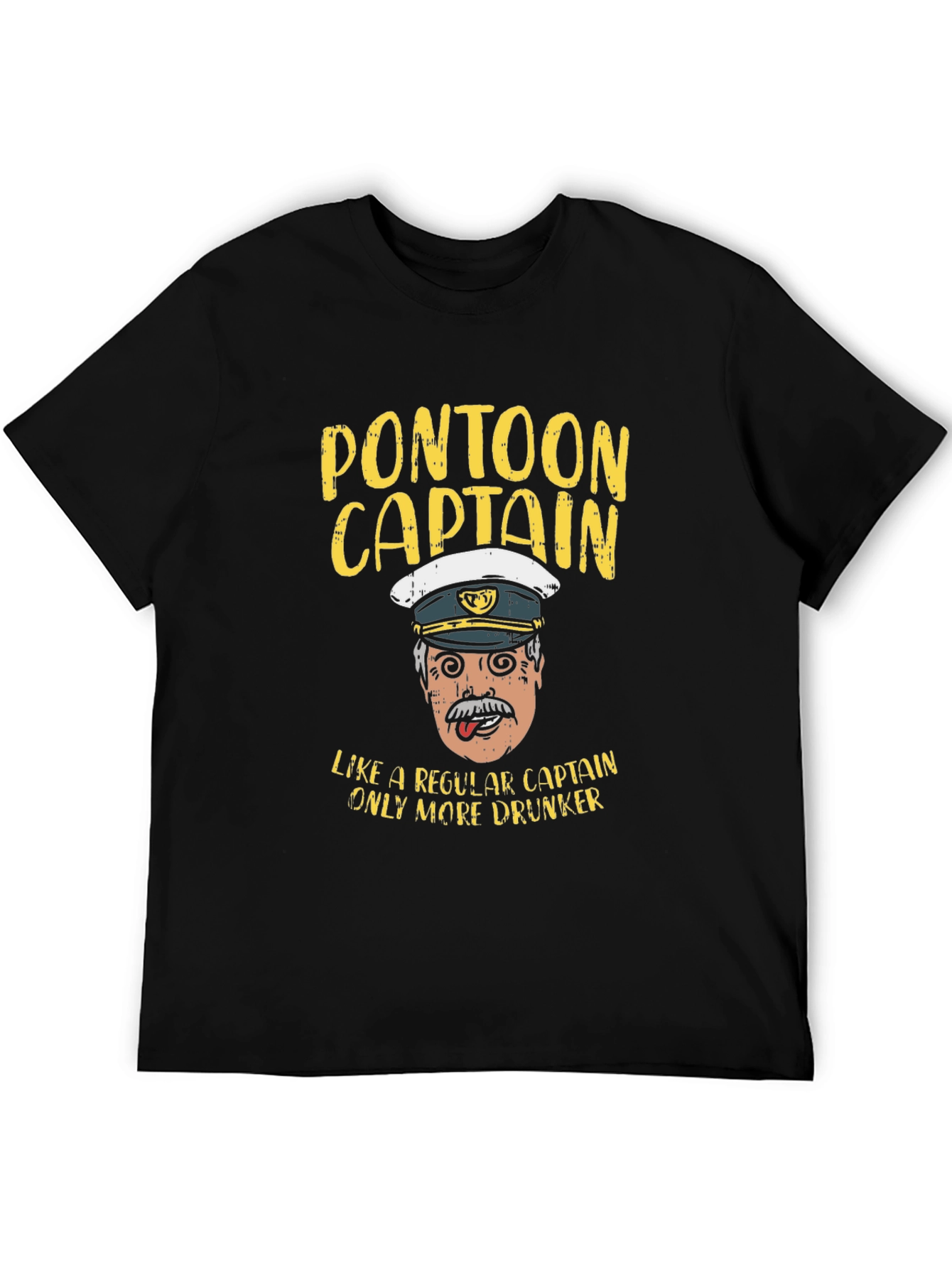 Pontoon Captain T-Shirt - Humorous Boating Tee