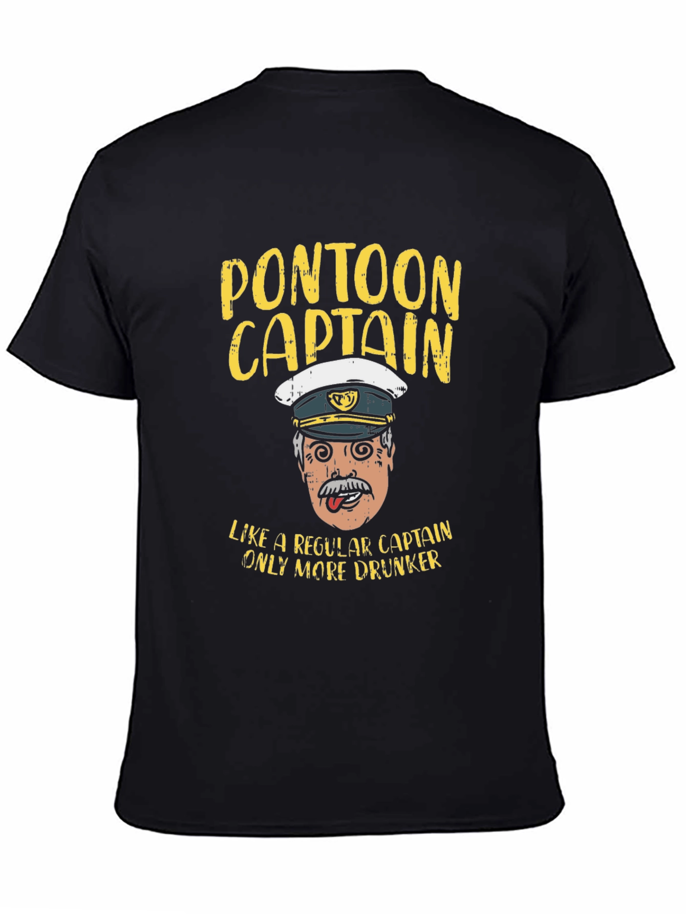 Pontoon Captain T-Shirt - Humorous Boating Tee