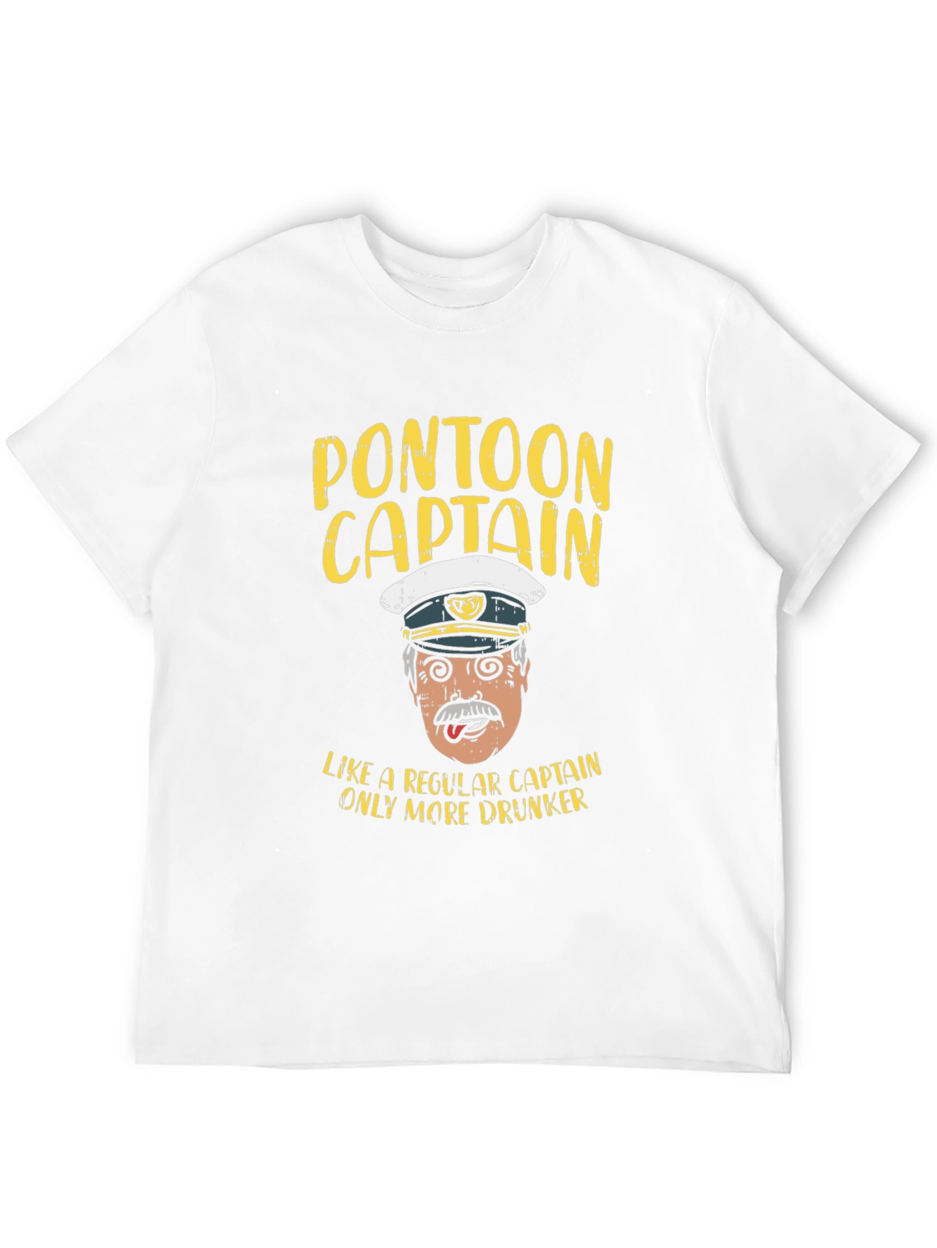 Pontoon Captain T-Shirt - Humorous Boating Tee
