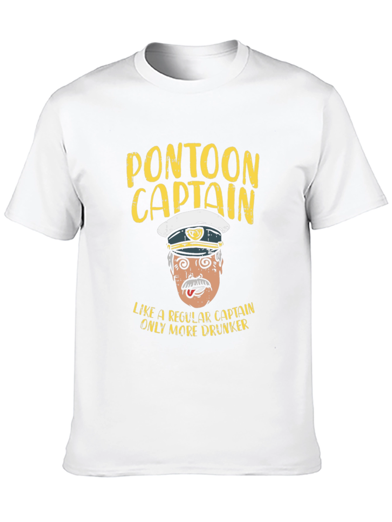 Pontoon Captain T-Shirt - Humorous Boating Tee