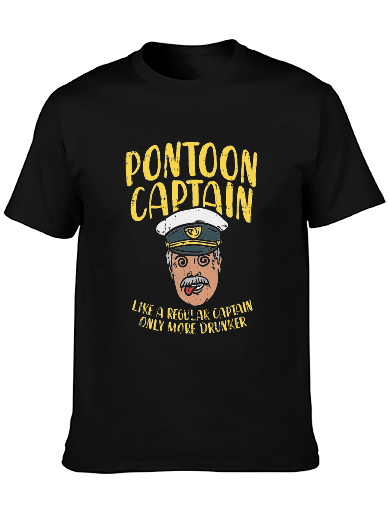 Pontoon Captain T-Shirt - Humorous Boating Tee
