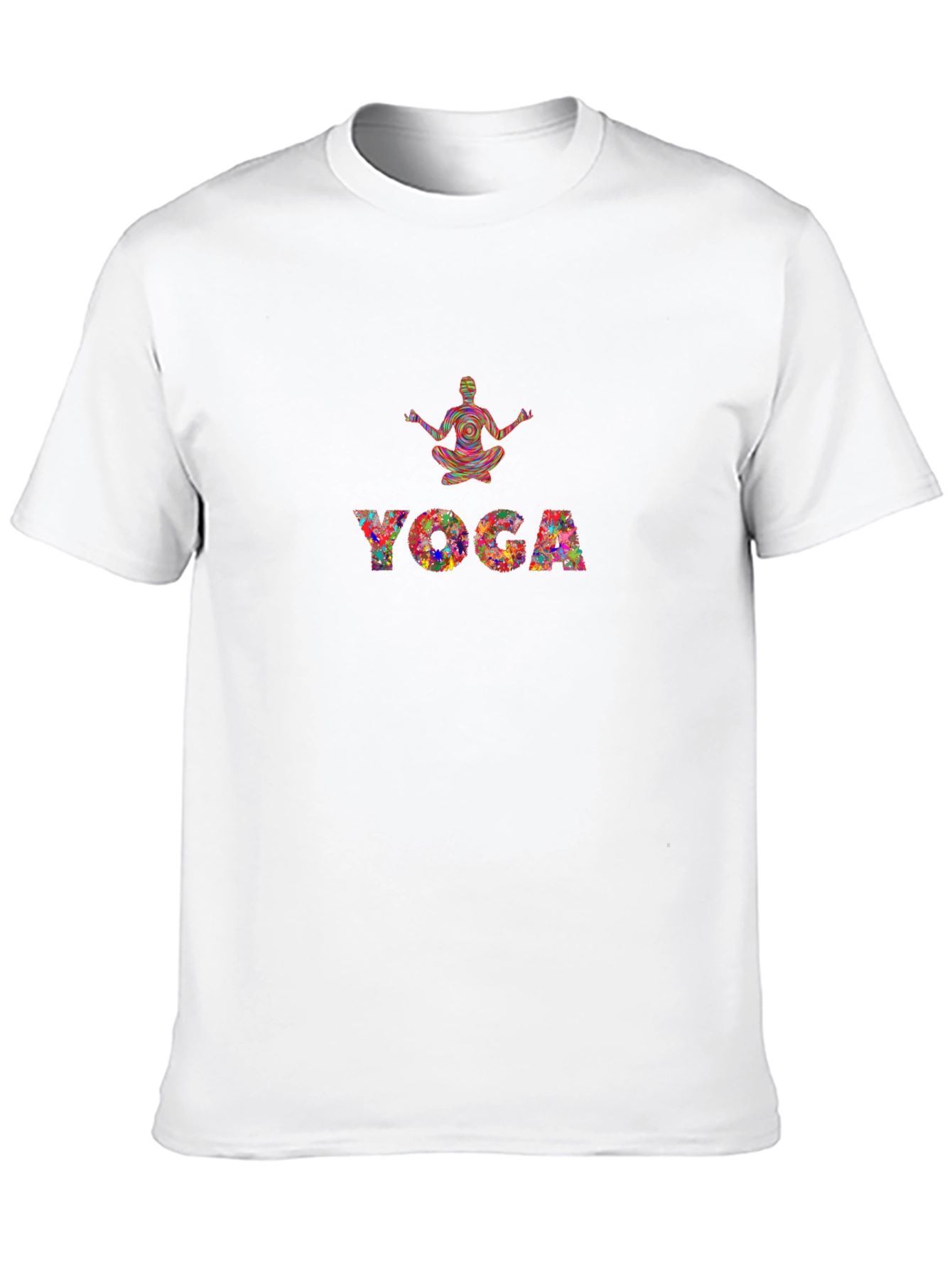 Yoga Graphic T-Shirt - Meditative Style