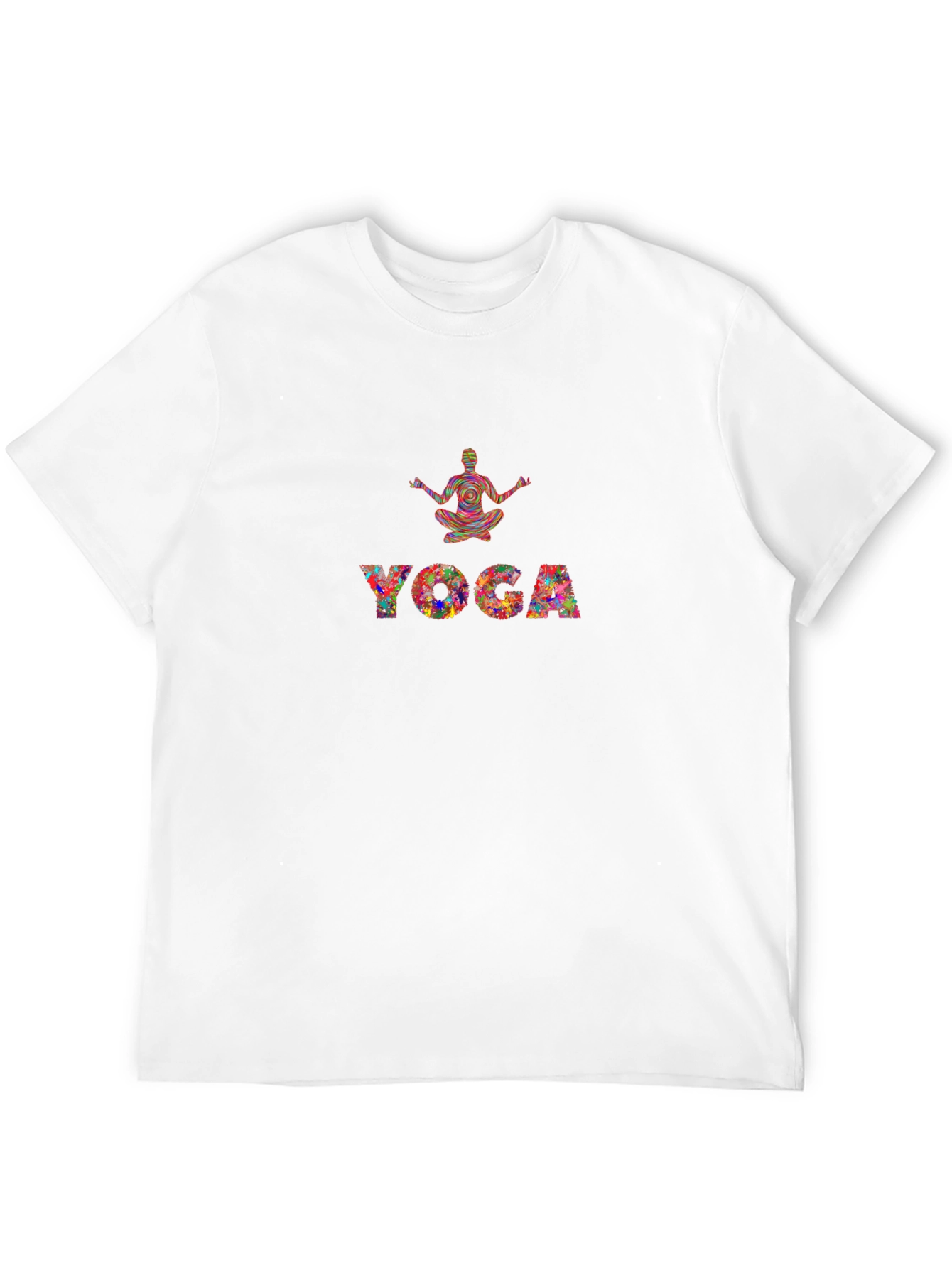 Yoga Graphic T-Shirt - Meditative Style